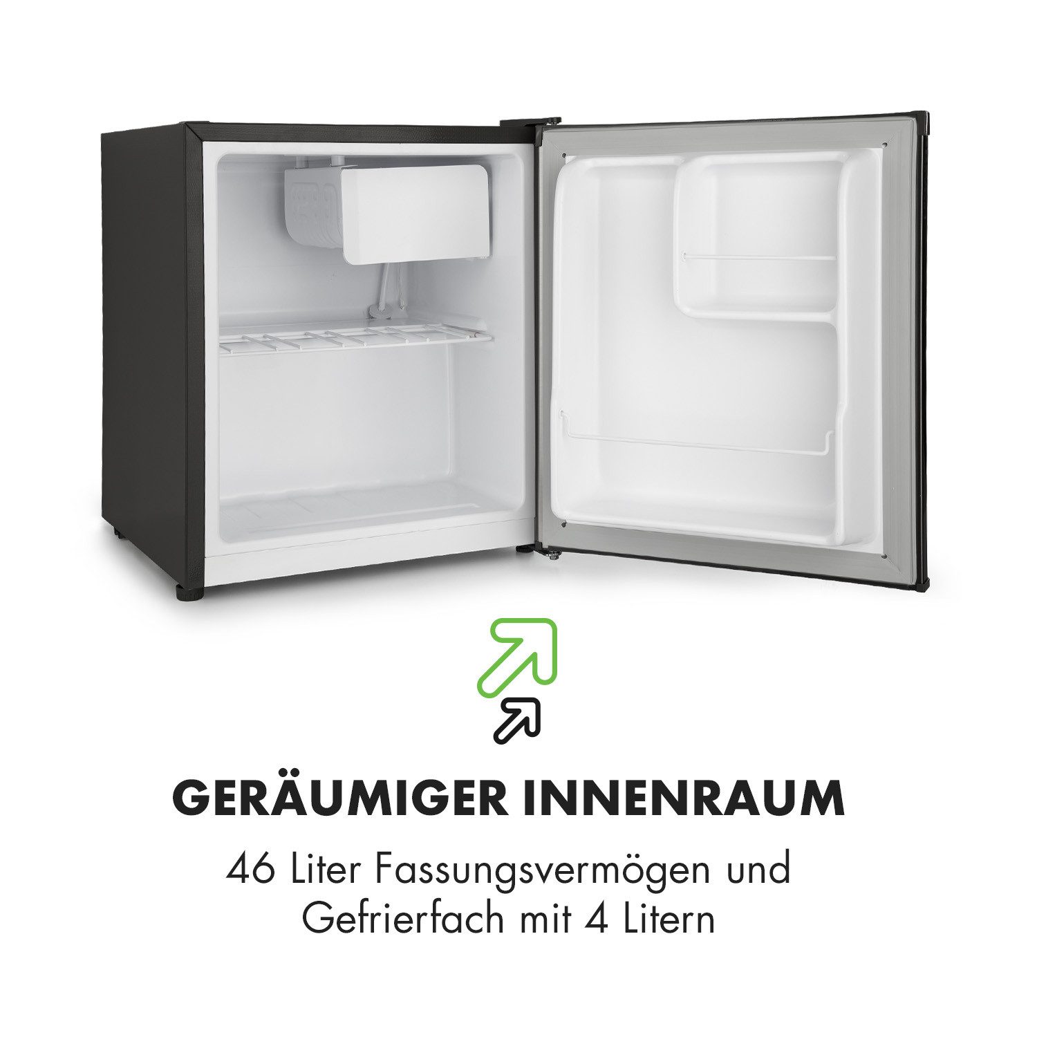 Klarstein Table Top Kühlschrank 10032856, 51.5 cm hoch, 44 cm breit