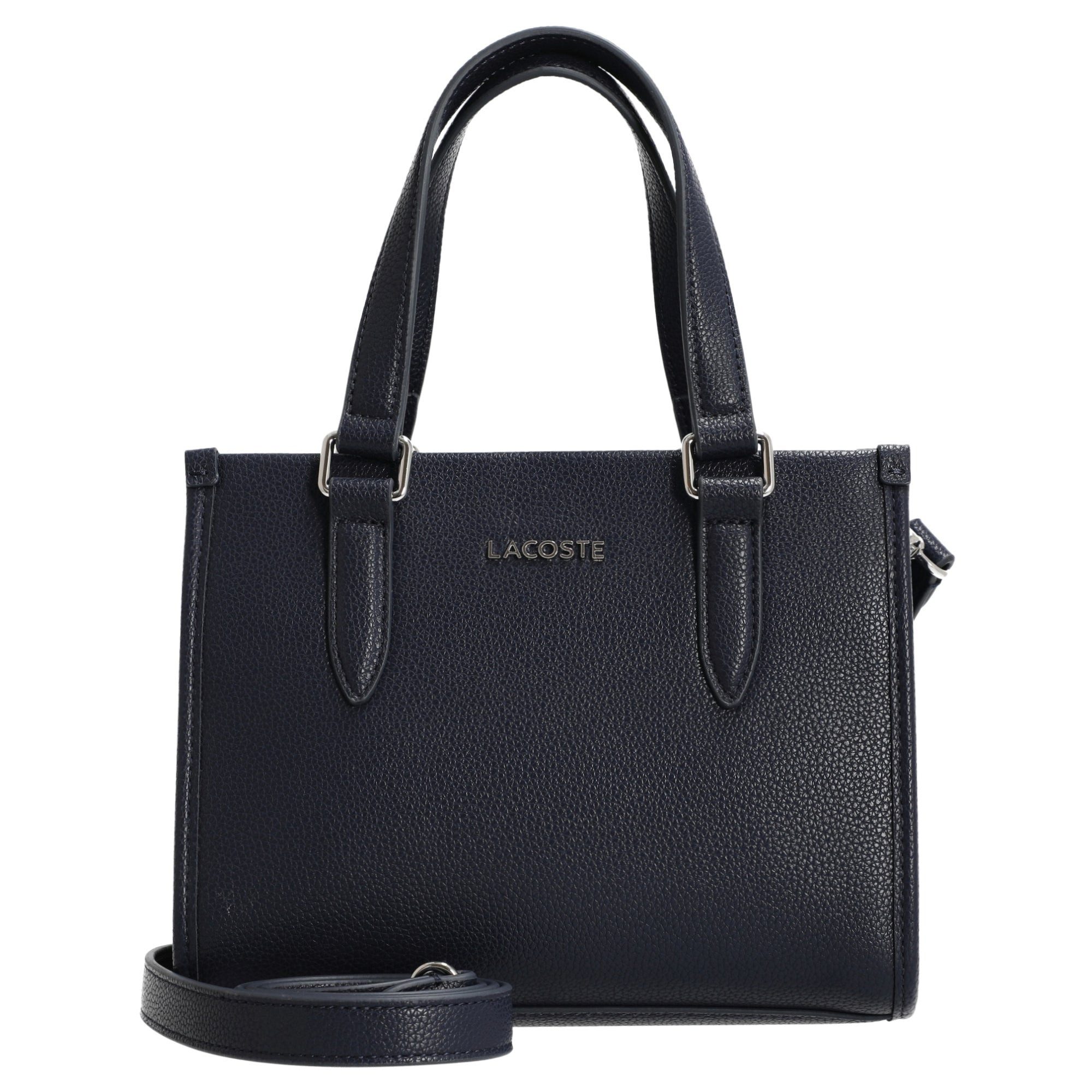 Lacoste Handtasche Top Handle Bag - Handtasche 22 cm (marine)