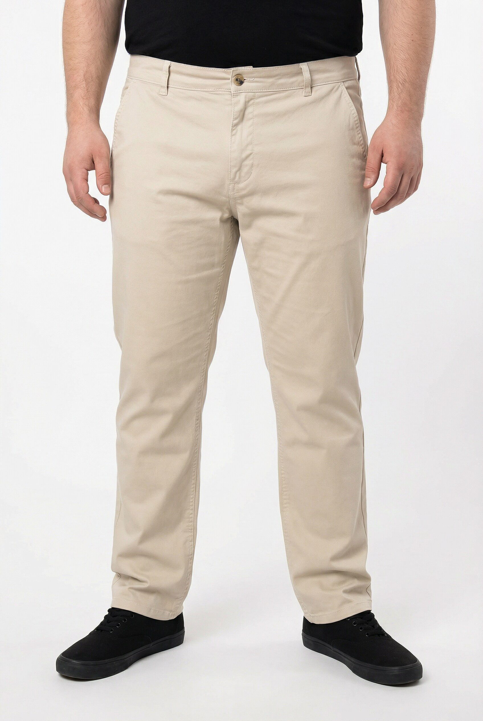 Men Plus Chinohose Chino Straight Fit