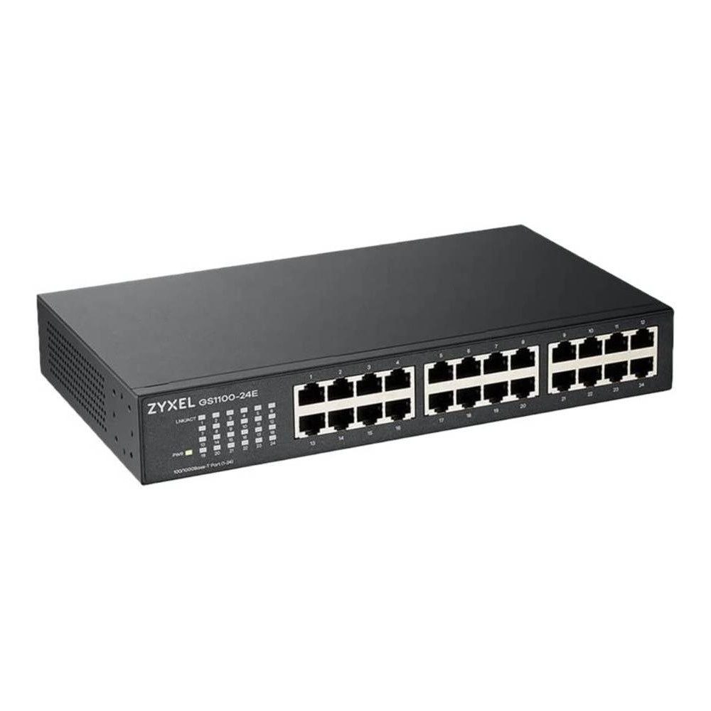 Zyxel GS1100-24ES-EU0101F Gigabit Switch für Netzwerke Netzwerk-Switch