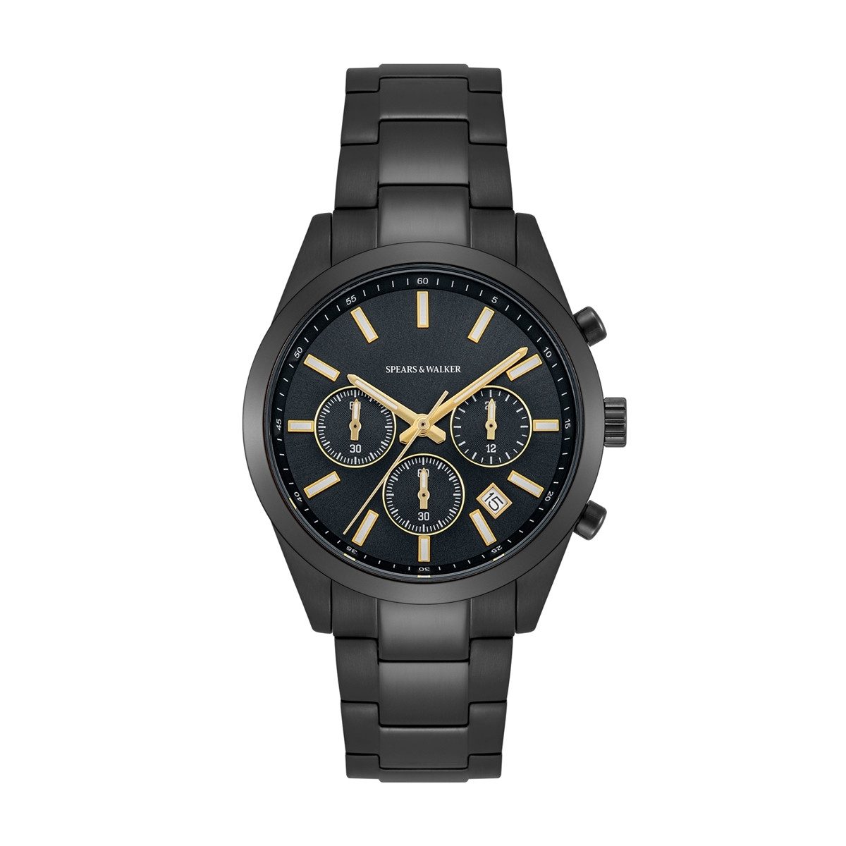 Spears & Walker Chronograph schwarz