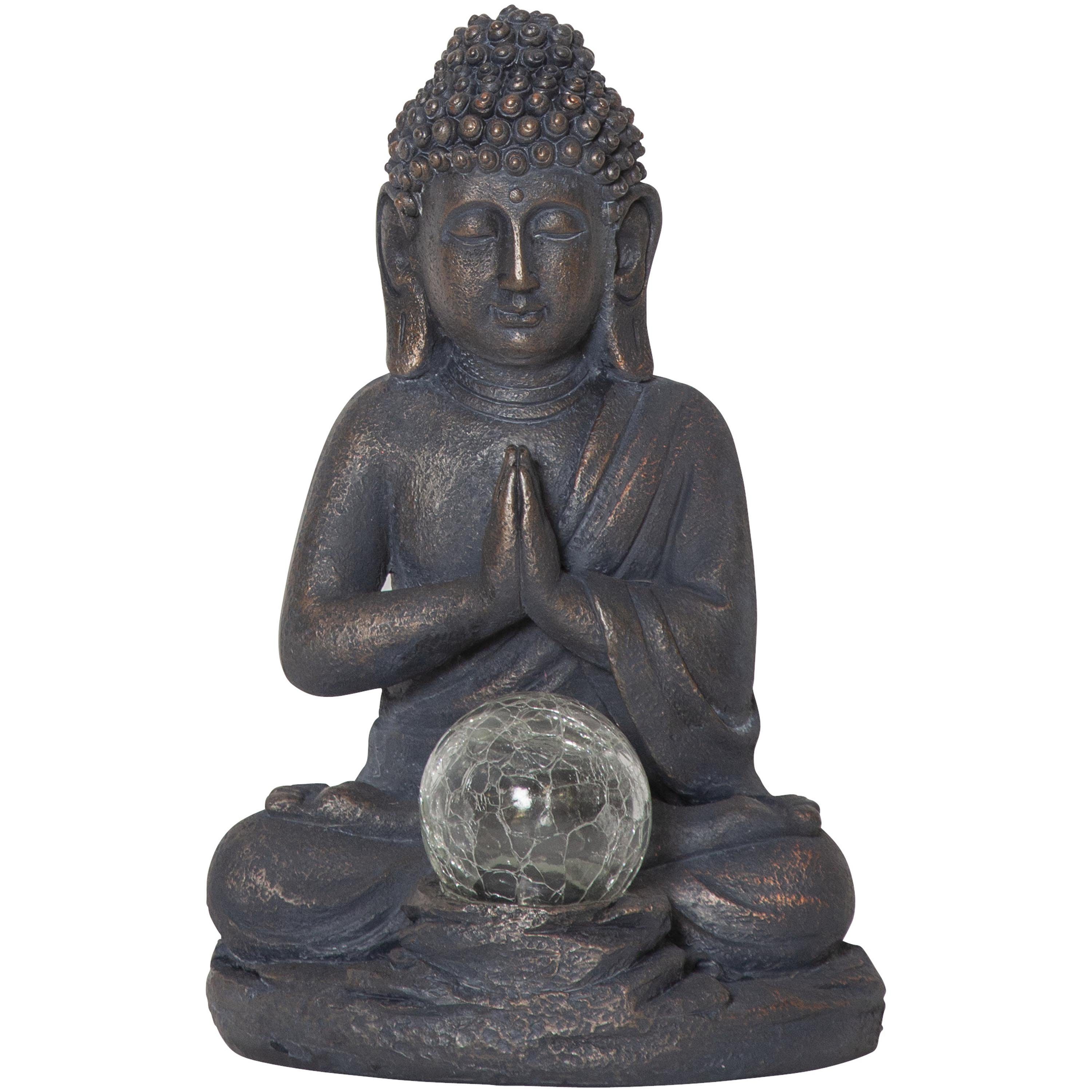 STAR TRADING LED Dekolicht Buddha, Star Trading Solar Dekorationsleuchte Buddha