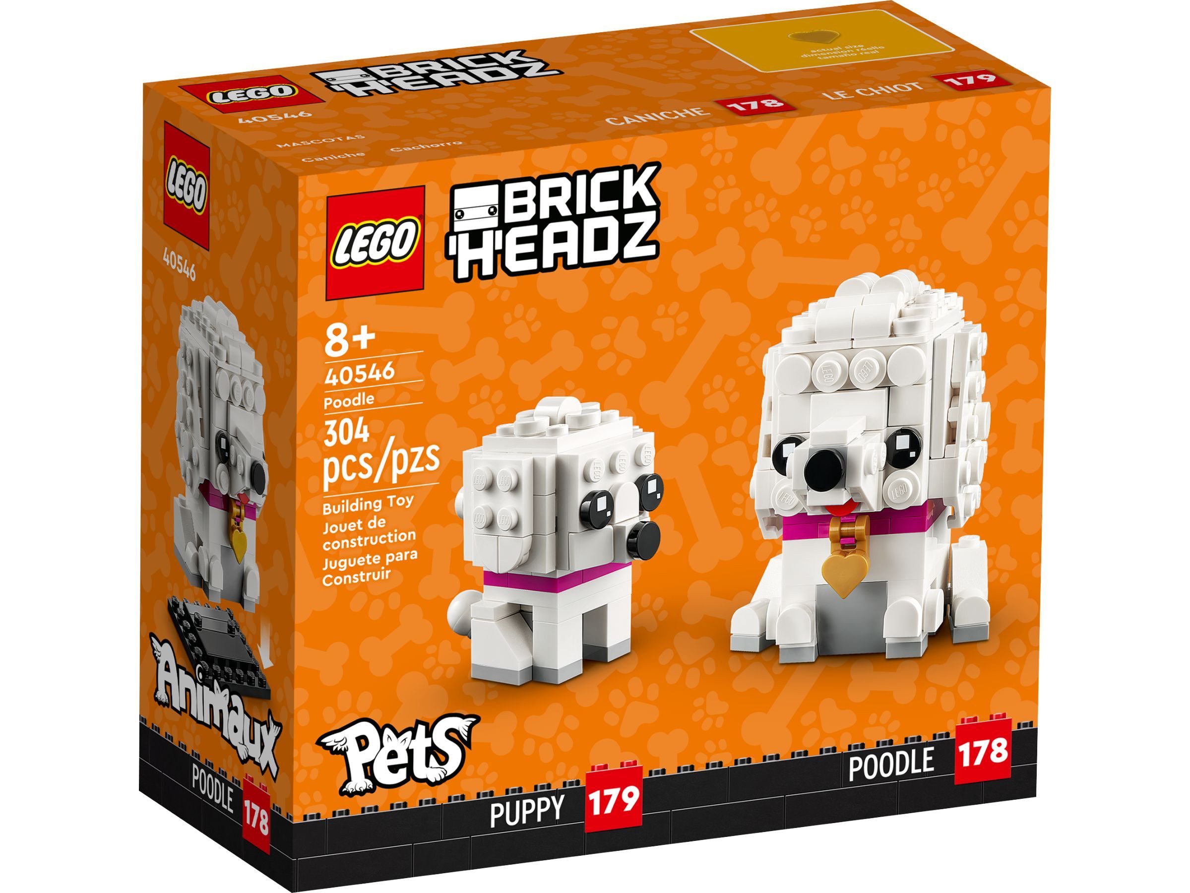 LEGO® LEGO® BrickHeadz 40546 Pudel Konstruktionsspielsteine, günstig online kaufen