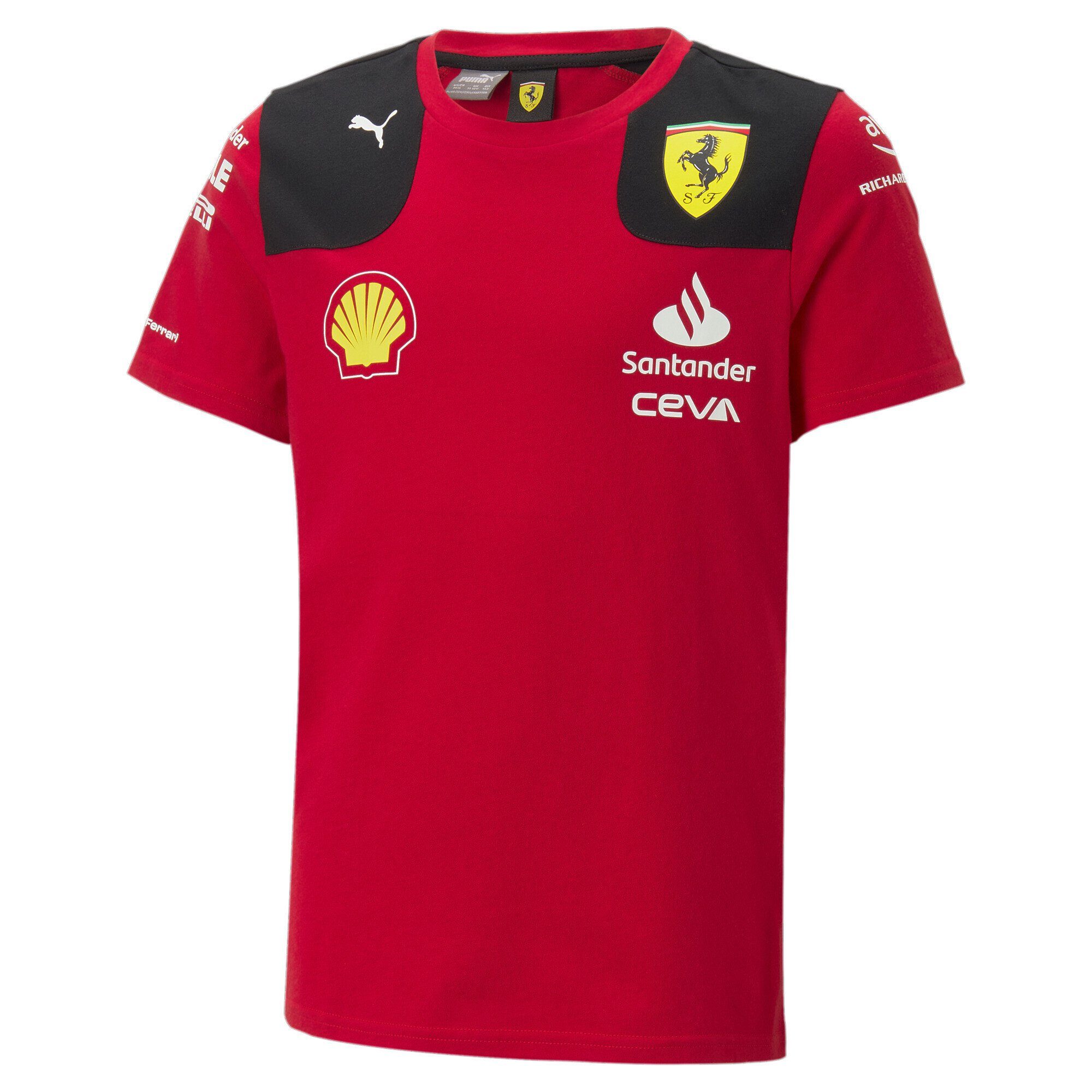PUMA T-Shirt Scuderia Ferrari 2023 Team T-Shirt Jugendliche