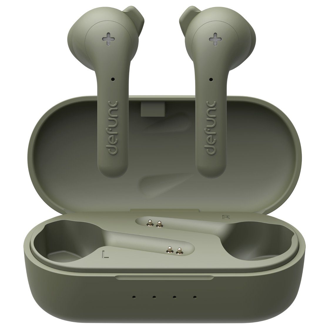 Defunc Defunc - Basic In-Ear-Kopfhörer wireless Wireless Grün InEar-Kopfhörer True