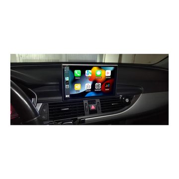 TAFFIO Für Audi A6 C7 RMC 9" Touchscreen Android GPS Navigation CarPlay Einbau-Navigationsgerät