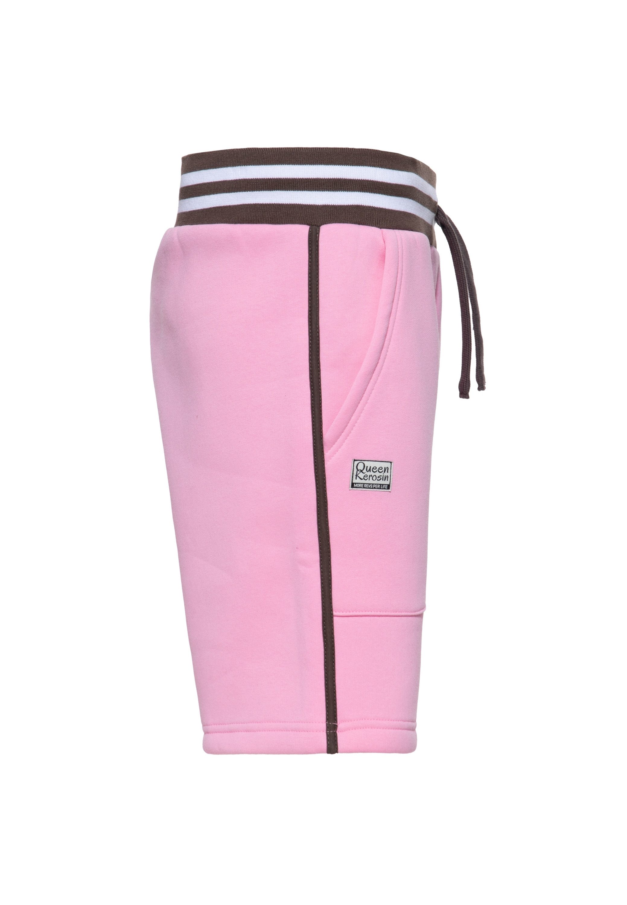 QueenKerosin Sweatshorts mit angerauter Innenseite