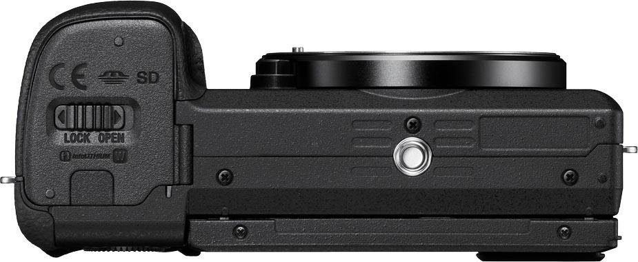 Sony Gehäuse) - 180° (24,2 Systemkamera nur Alpha 4K Video, 6400 Klapp-Display, E-Mount MP, ILCE-6400B NFC,