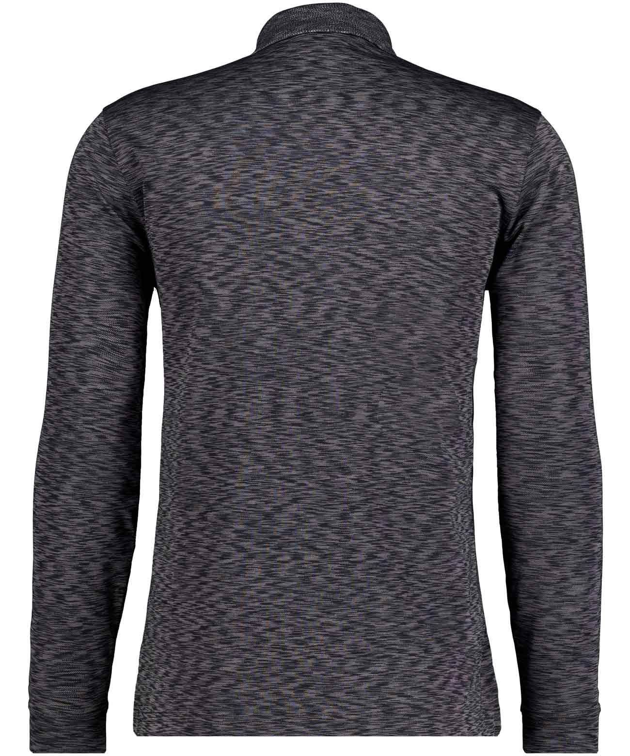 RAGMAN Langarm-Poloshirt