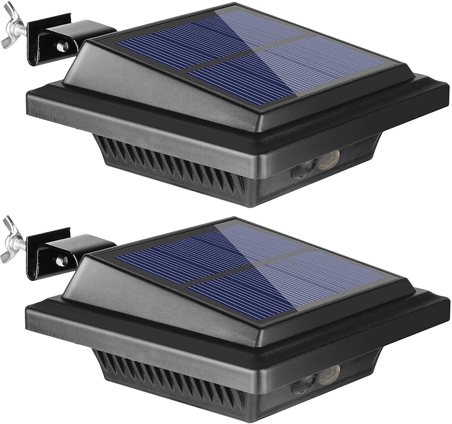 1/2/4Stk Solarleuchten 100LED Lampen mit Bewegungsmelder Wandleuchte für Außen 