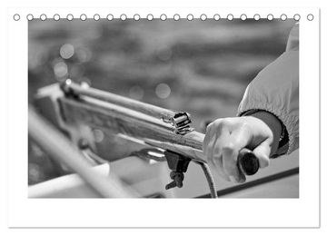CALVENDO Wandkalender Segeljolle (Tischkalender 2024 DIN A5 quer), CALVENDO Monatskalender