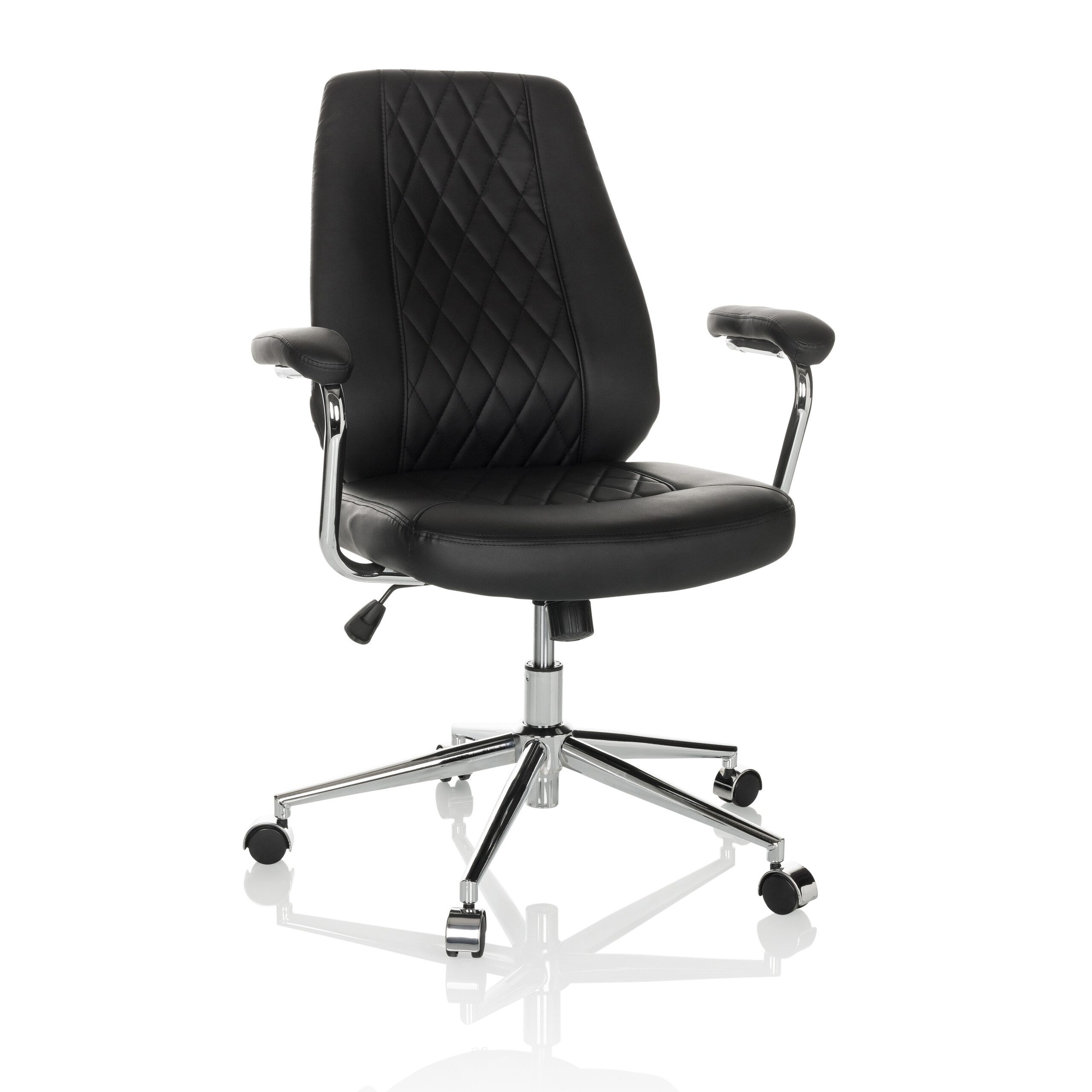 hjh OFFICE Chefsessel Home Office Chefsessel Theo I Kunstleder, Drehstuhl Bürostuhl ergonomisch