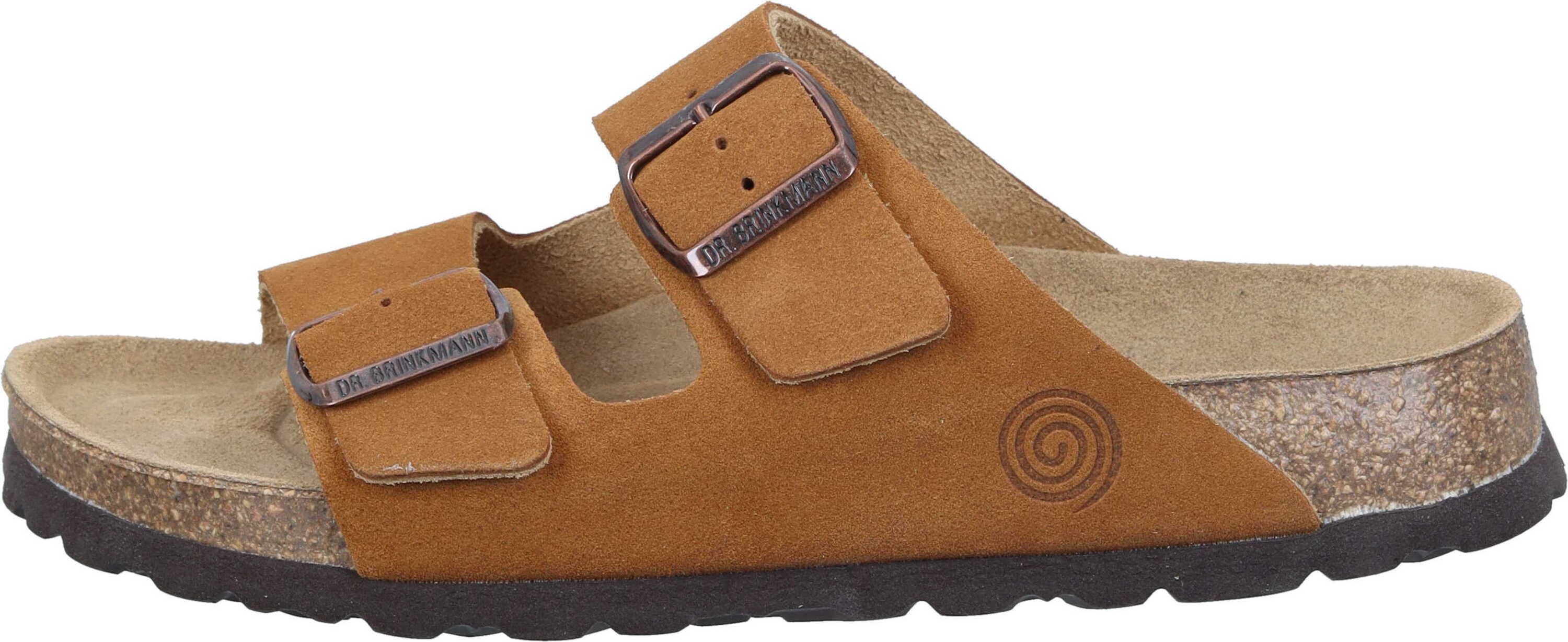 Dr. Brinkmann Pantoletten Pantolette aus Veloursleder günstig online kaufen