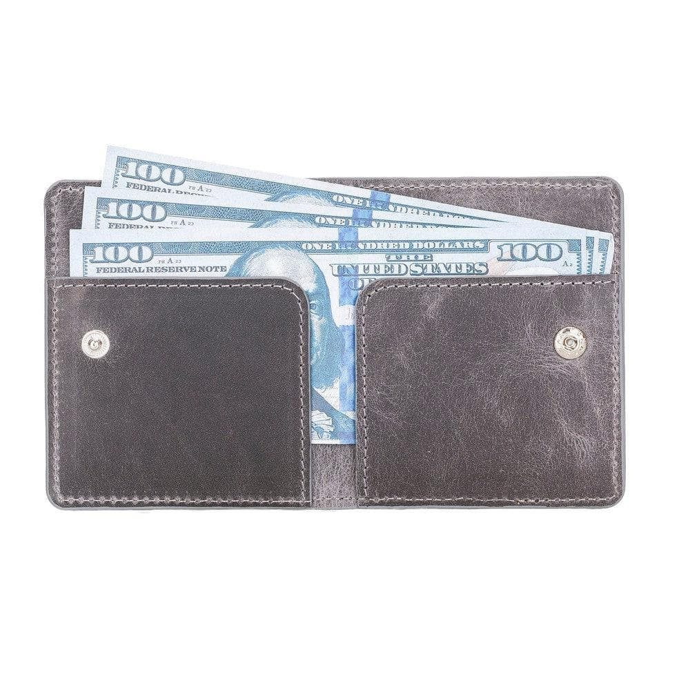 Renna Leather Brieftasche Geldbörse Münzfach Geldscheinfach