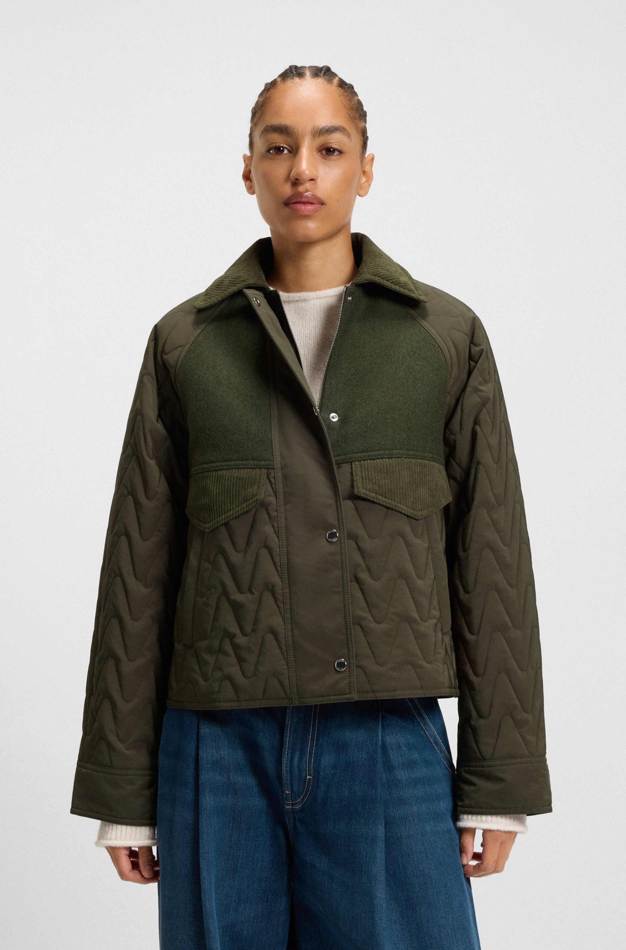 BOSS ORANGE Steppjacke Pabori Premium Damenmode günstig online kaufen
