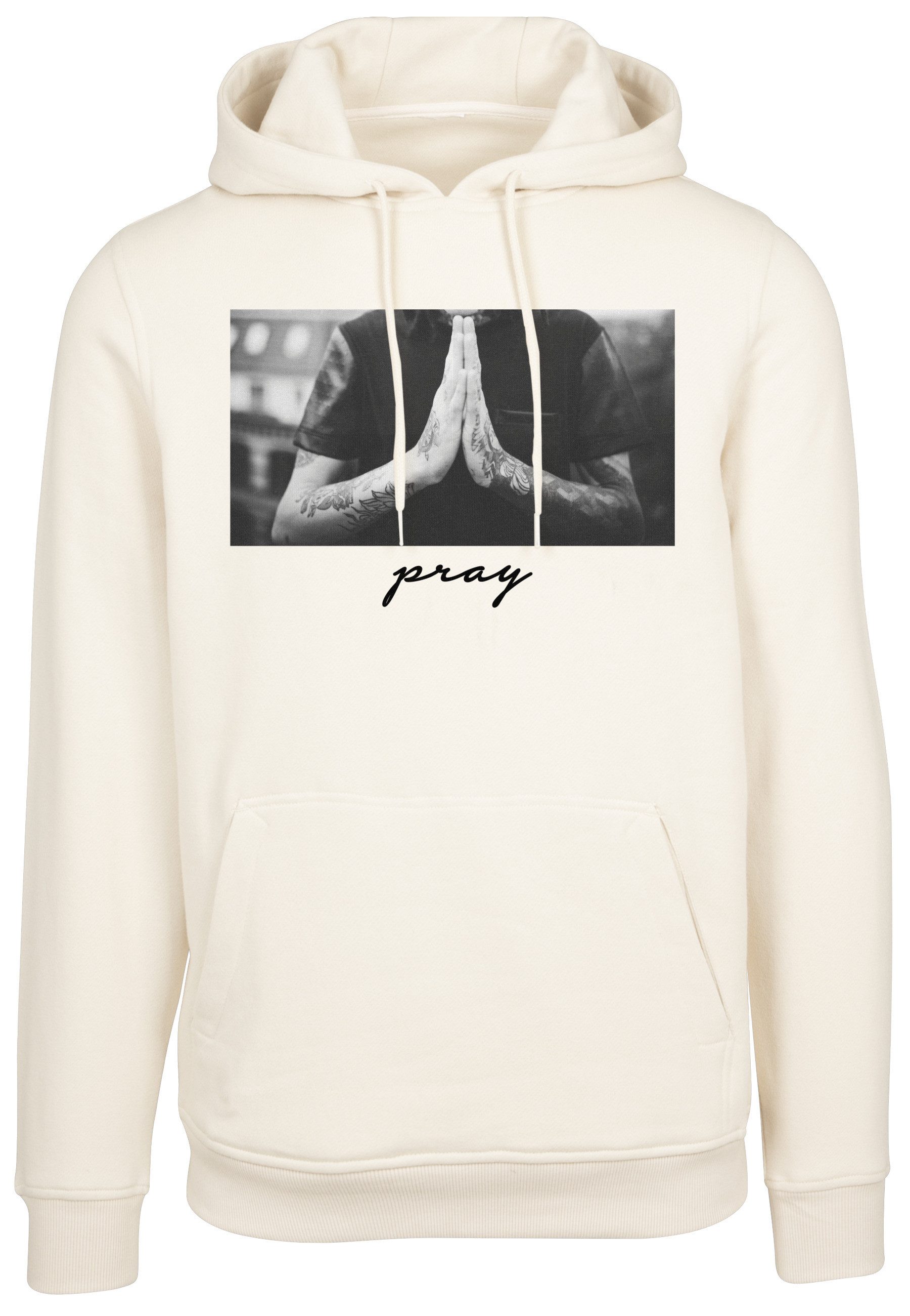 Rundhalspullover MisterTee Herren Pray Hoody