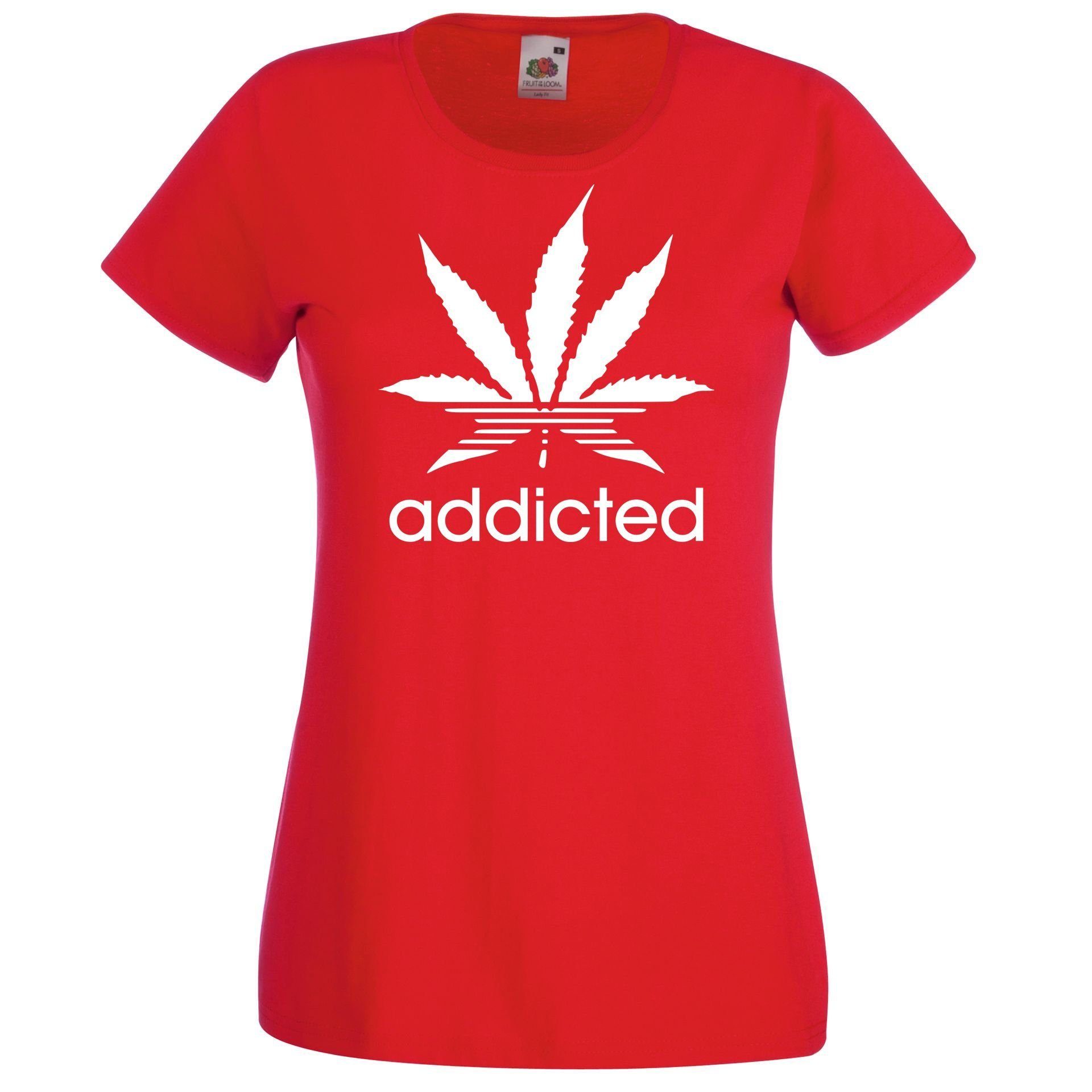 Youth Designz T-Shirt Addicted Damen T-Shirt günstig online kaufen
