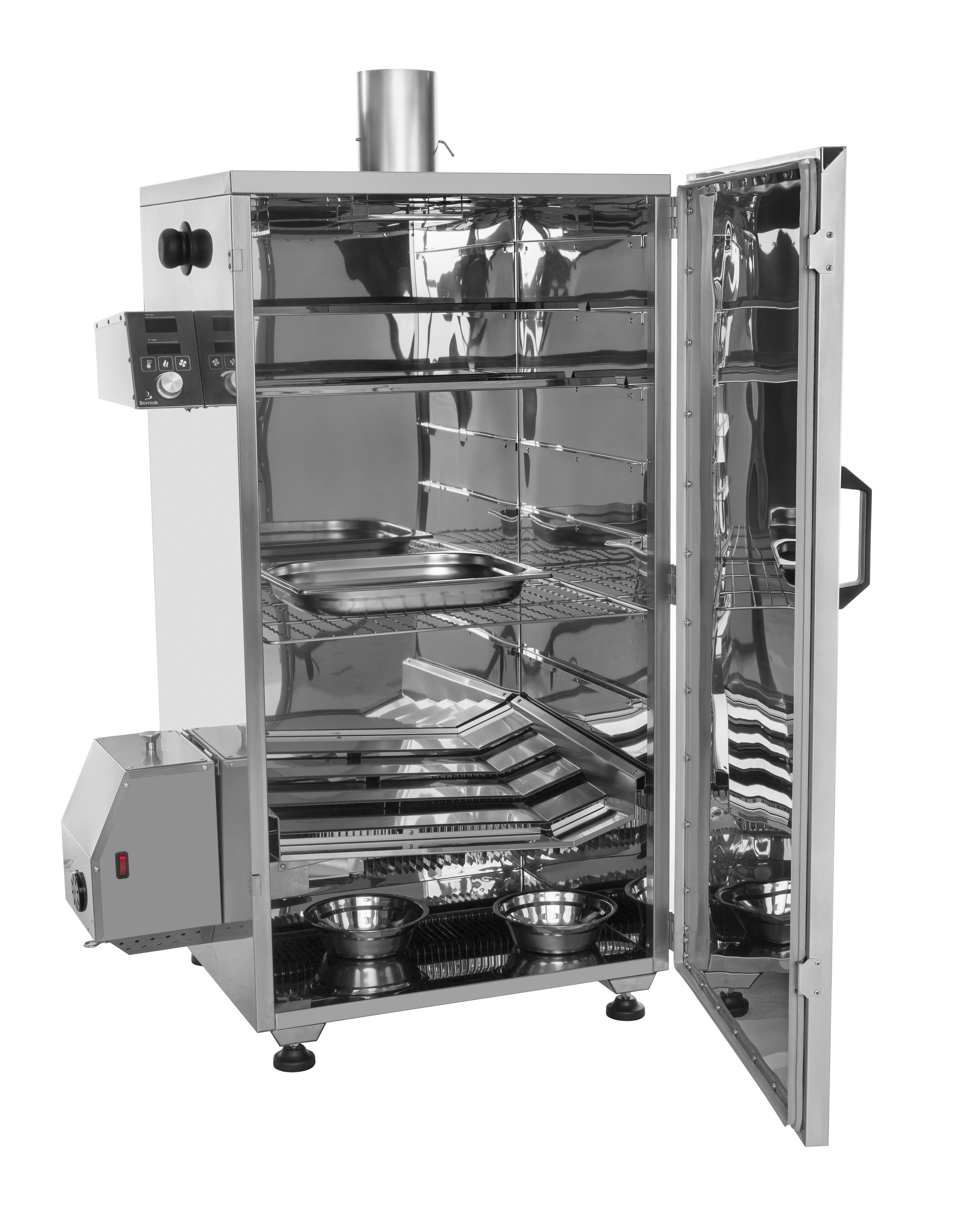 colomi Räucherofen Borniak BBDS 150 SET - automatische Raucherzeugung, elektron. geregelt, 2015,00 W, Spar-Set, Räucherofen, Smoker