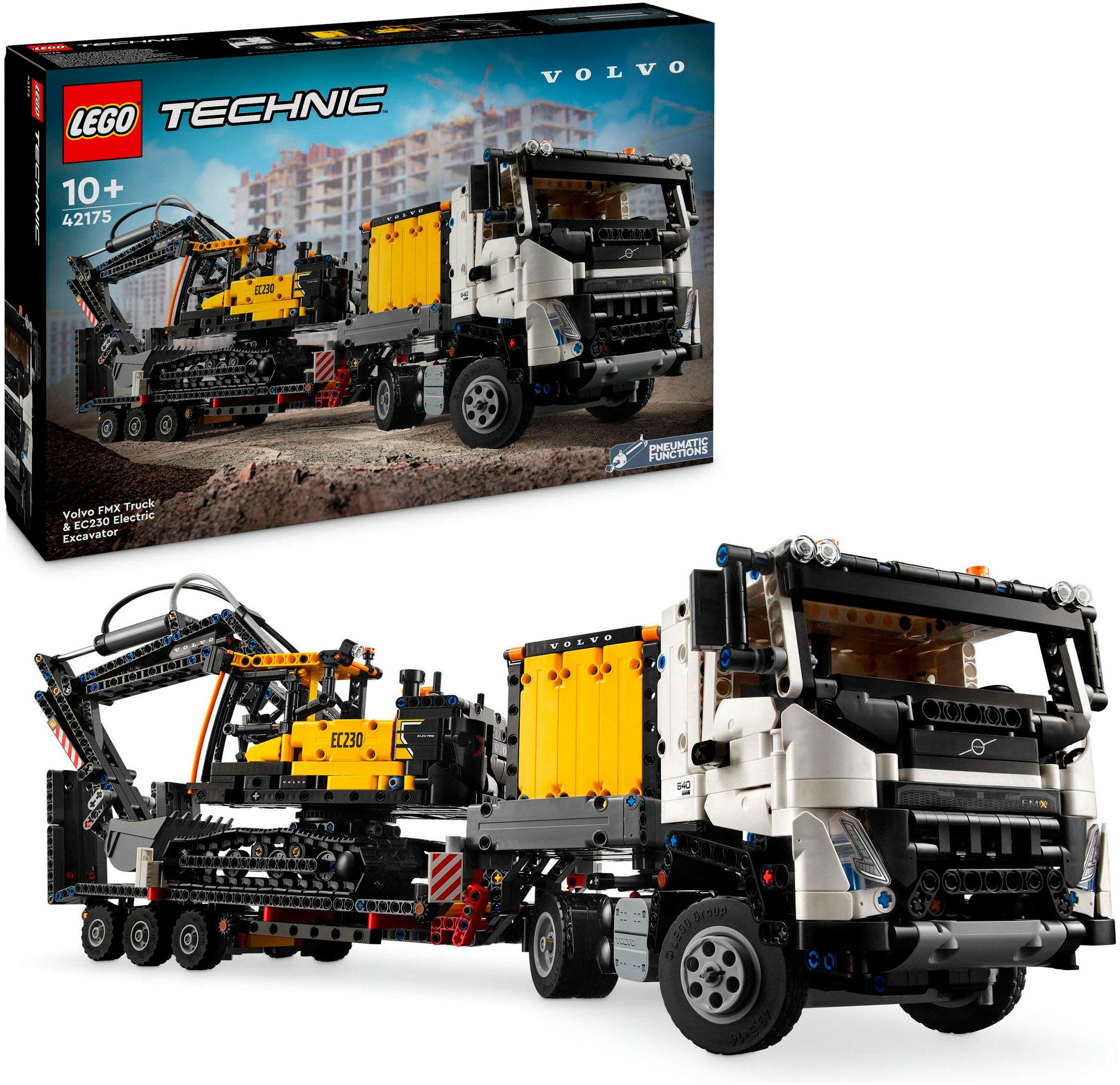 LEGO® Volvo FMX LKW mit EC230 günstig online kaufen