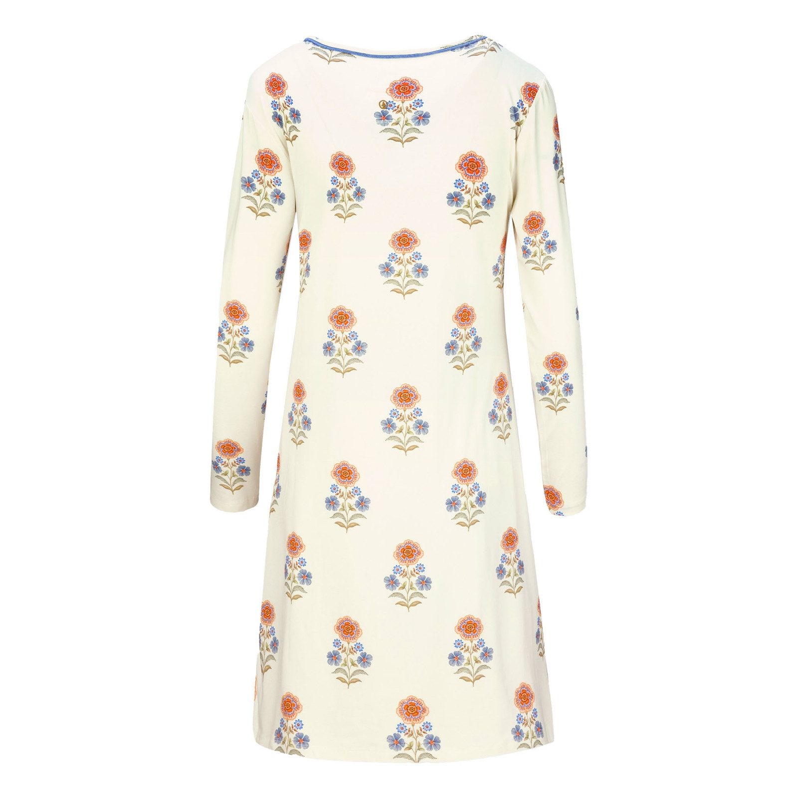 PiP Studio Nachthemd Dana Long Sleeve Nightdress Tanaka mit floralem Muster