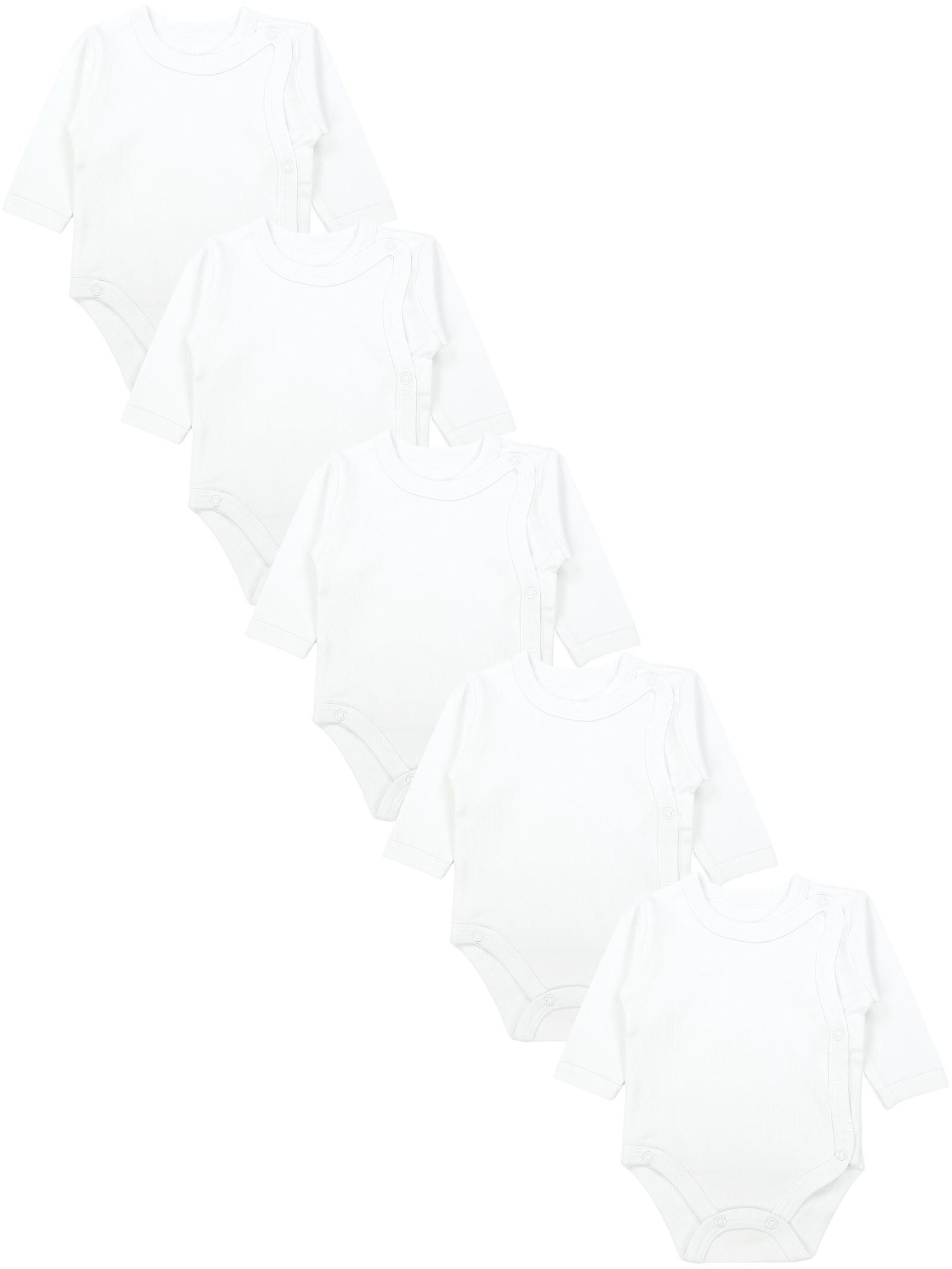 TupTam Wickelbody TupTam Baby Unisex Langarm Wickelbody Print / Uni 5er Pack