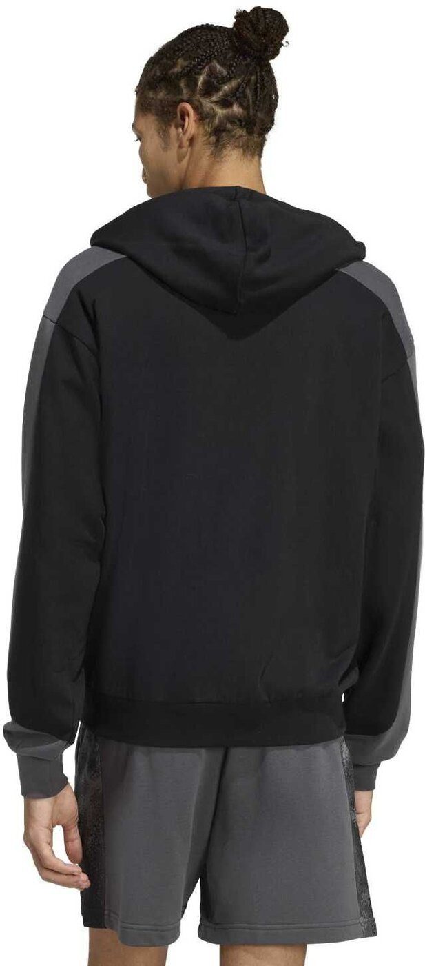 adidas Sportswear Kapuzensweatshirt M COLLEGIATE FZ BLACK/GRESIX