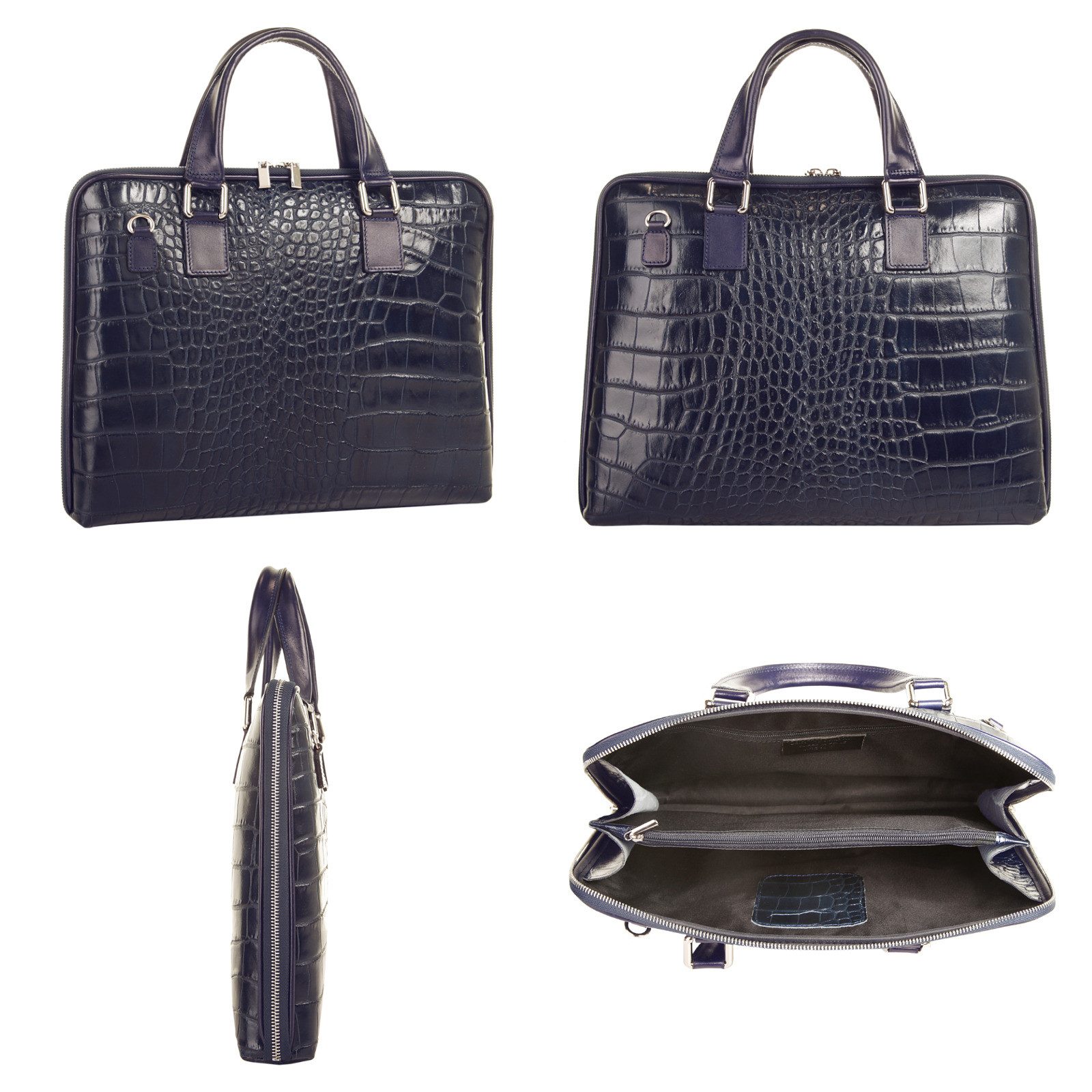 Samantha Look Aktentasche, echt Leder, Made in Italy günstig online kaufen