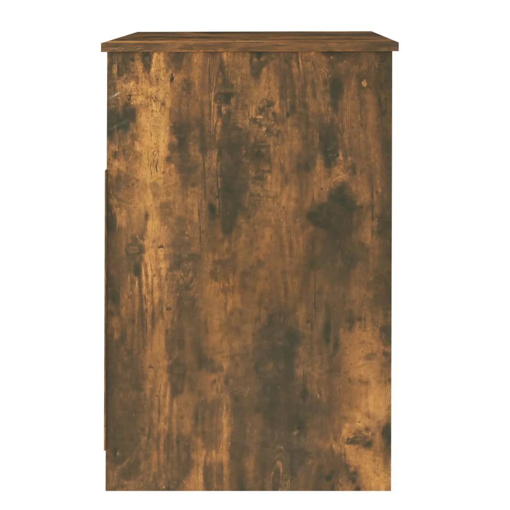 Holzwerkstoff (1-St) mit Räuchereiche Fächerschrank 40x50x76 Schubladen vidaXL Sideboard cm
