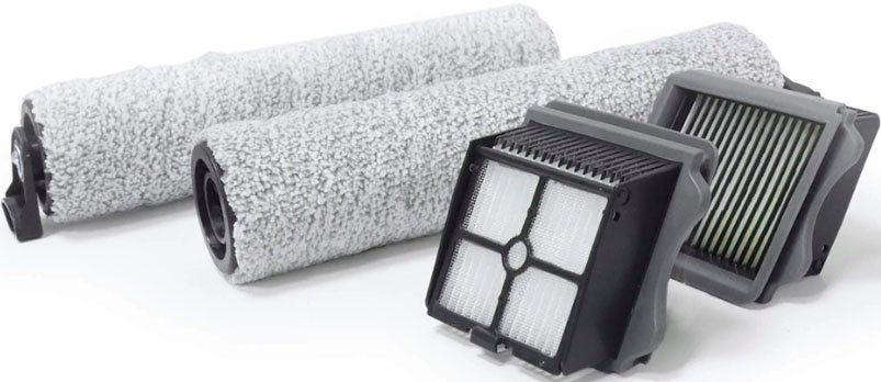 Tineco Filter-Set Zubehör-Set für Tineco S3 Extreme, iFloor Breeze, iFloor 3 Plus, Zubehör für Tineco S3 Extreme, iFloor Breeze, iFloor 3 Plus, Filter-Set und Ersatzbürsten