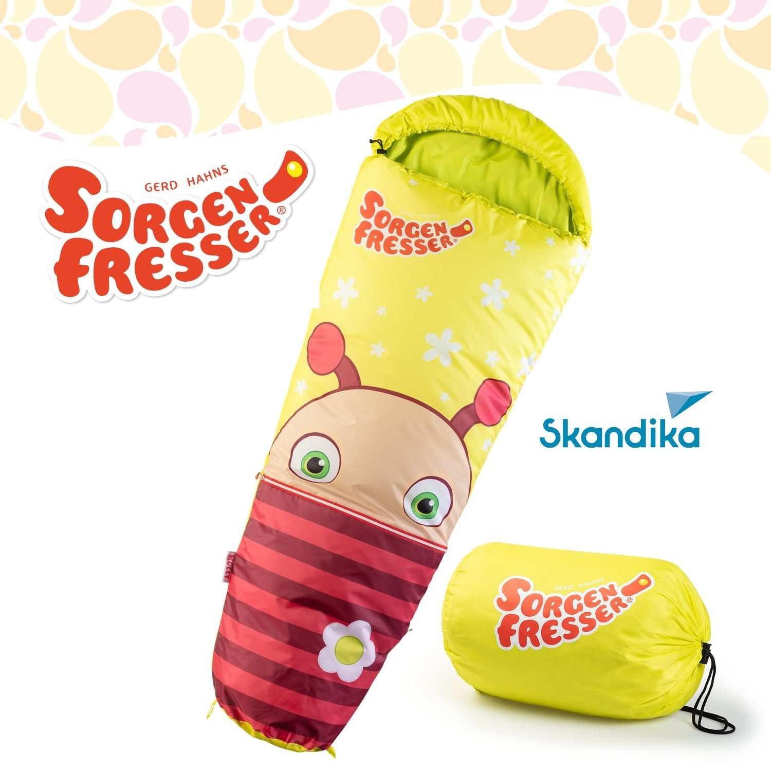 Skandika Kinderschlafsack Sorgenfresser Molly, Mumienschlafsack für günstig online kaufen