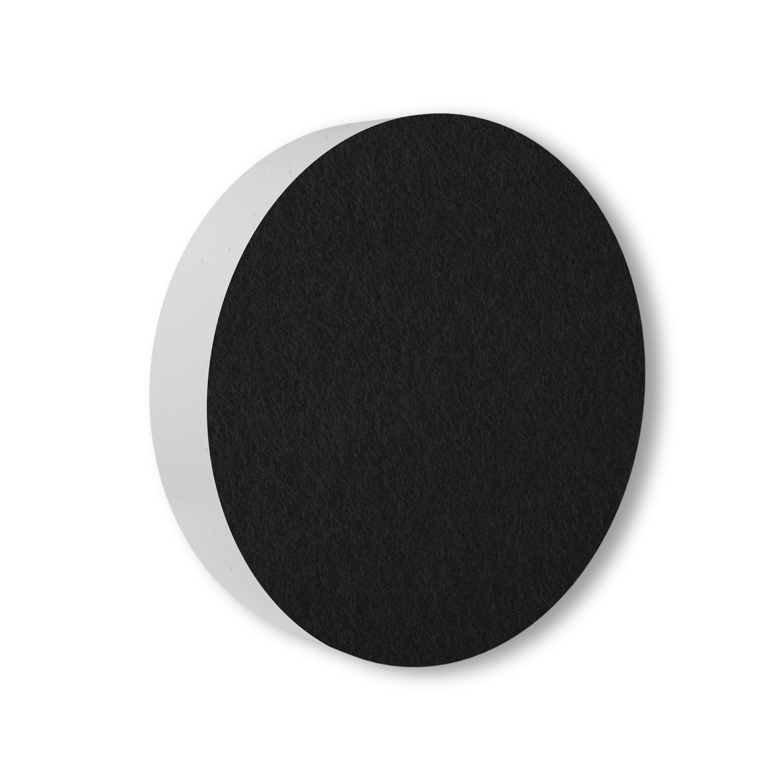 platino24 Akustikplatte 1 Akustik Schallabsorber aus Basotect ® G+ / Kreis 55 cm