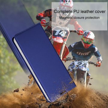 Cadorabo Handyhülle Samsung Galaxy A21s Samsung Galaxy A21s, Klappbare Handy Schutzhülle - Hülle - mit Standfunktion und Kartenfach