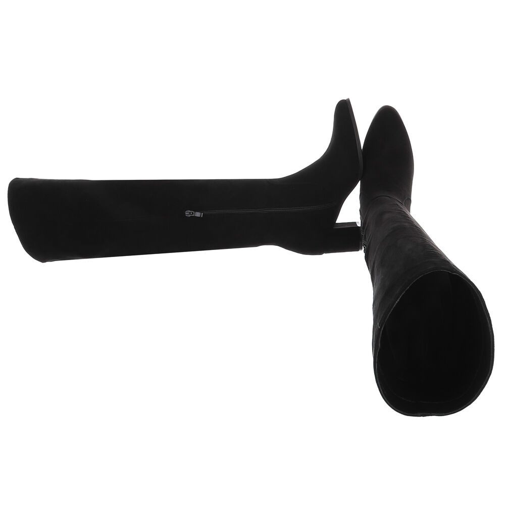 Ital-Design Elegante Overknee-Stiefel mit Blockabsatz für Damen Overkneesti günstig online kaufen