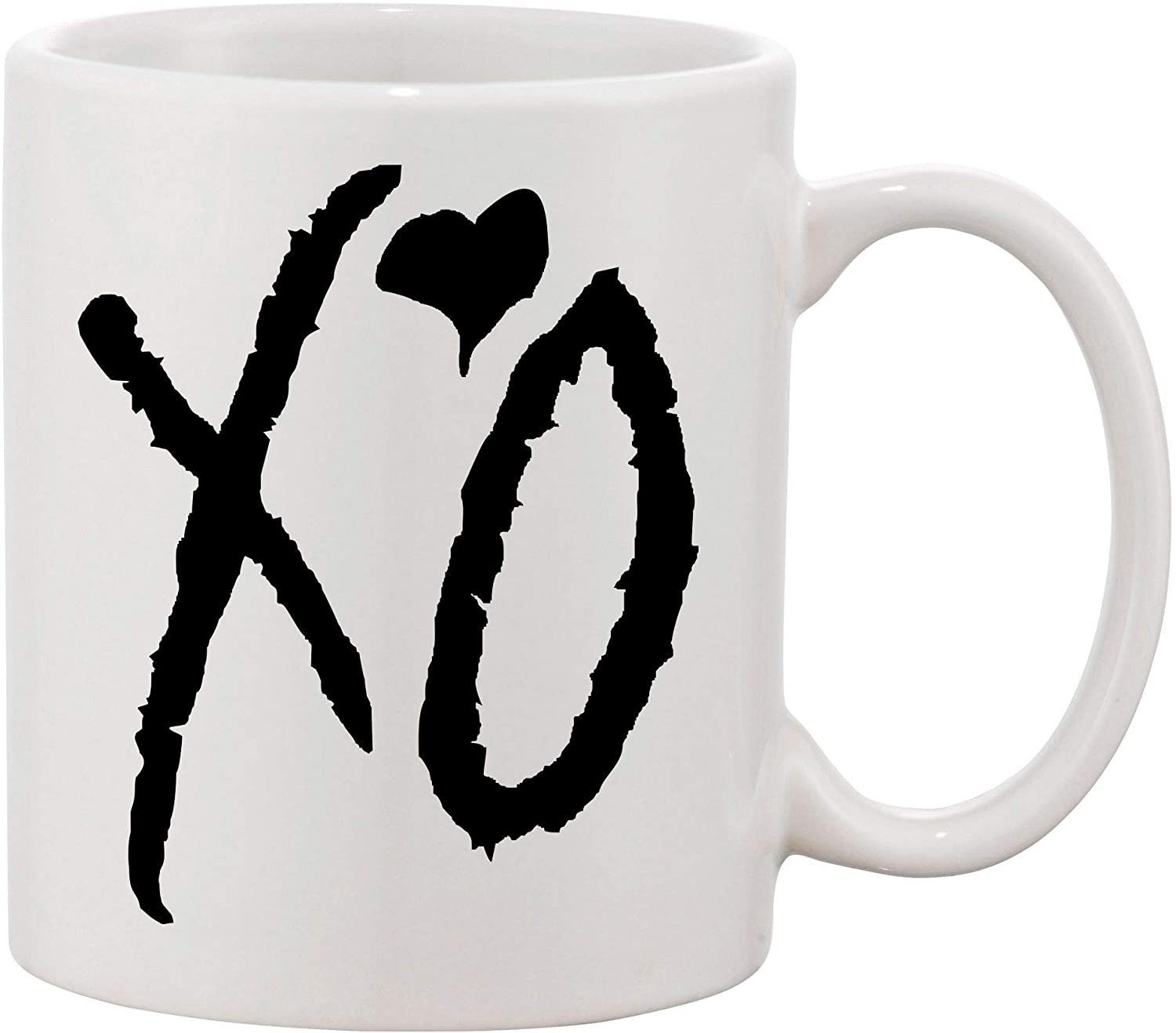 Youth Designz Tasse XO Weeknd Kaffeetasse Geschenk mit trendigem Logo Print, Keramik | Weißweingläser
