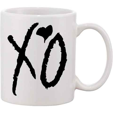 Youth Designz Tasse XO Weeknd Kaffeetasse Geschenk mit trendigem Logo Print, Keramik