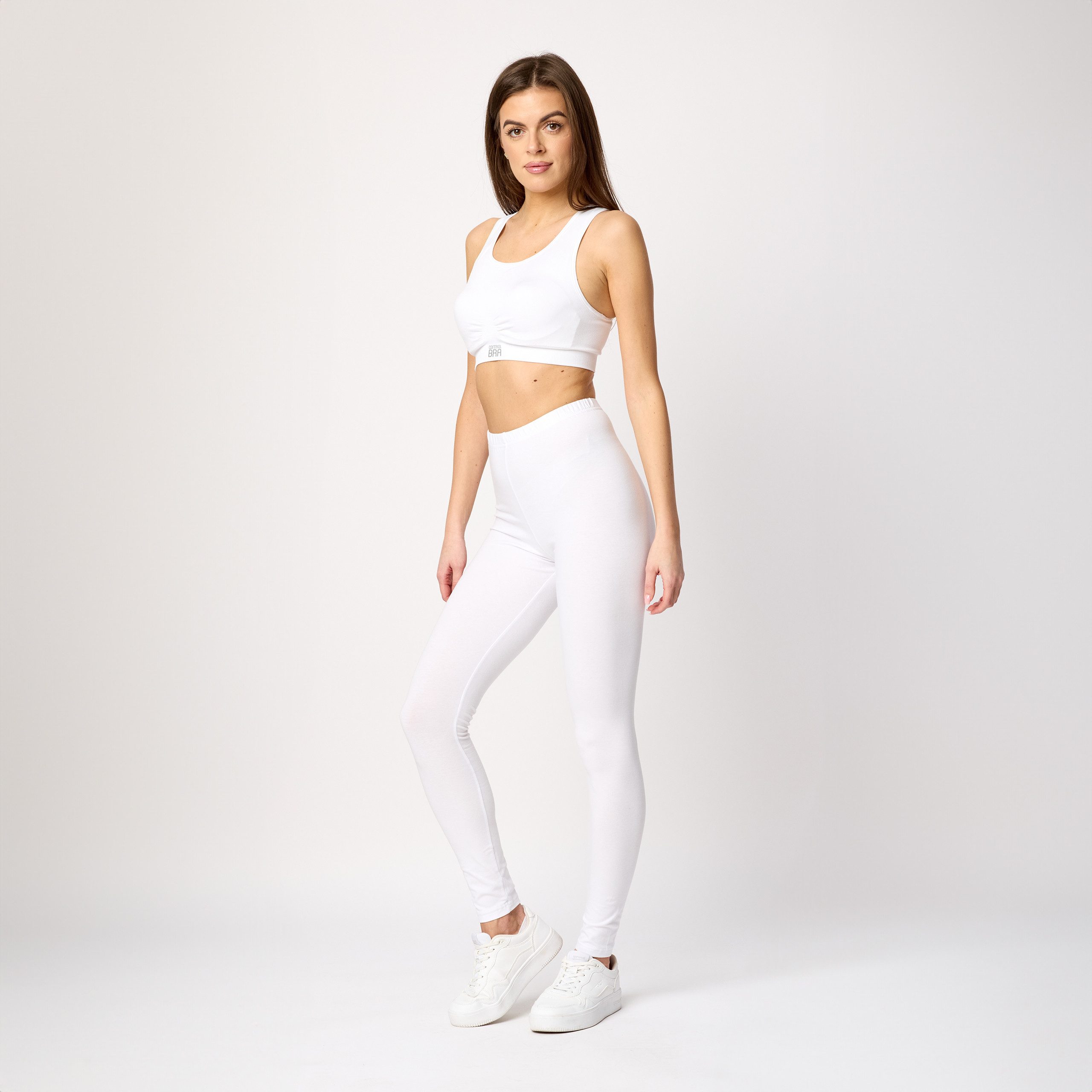 Merry Style Leggings Damen Hosen aus Baumwolle MS10-198 (1-tlg) elastischer günstig online kaufen