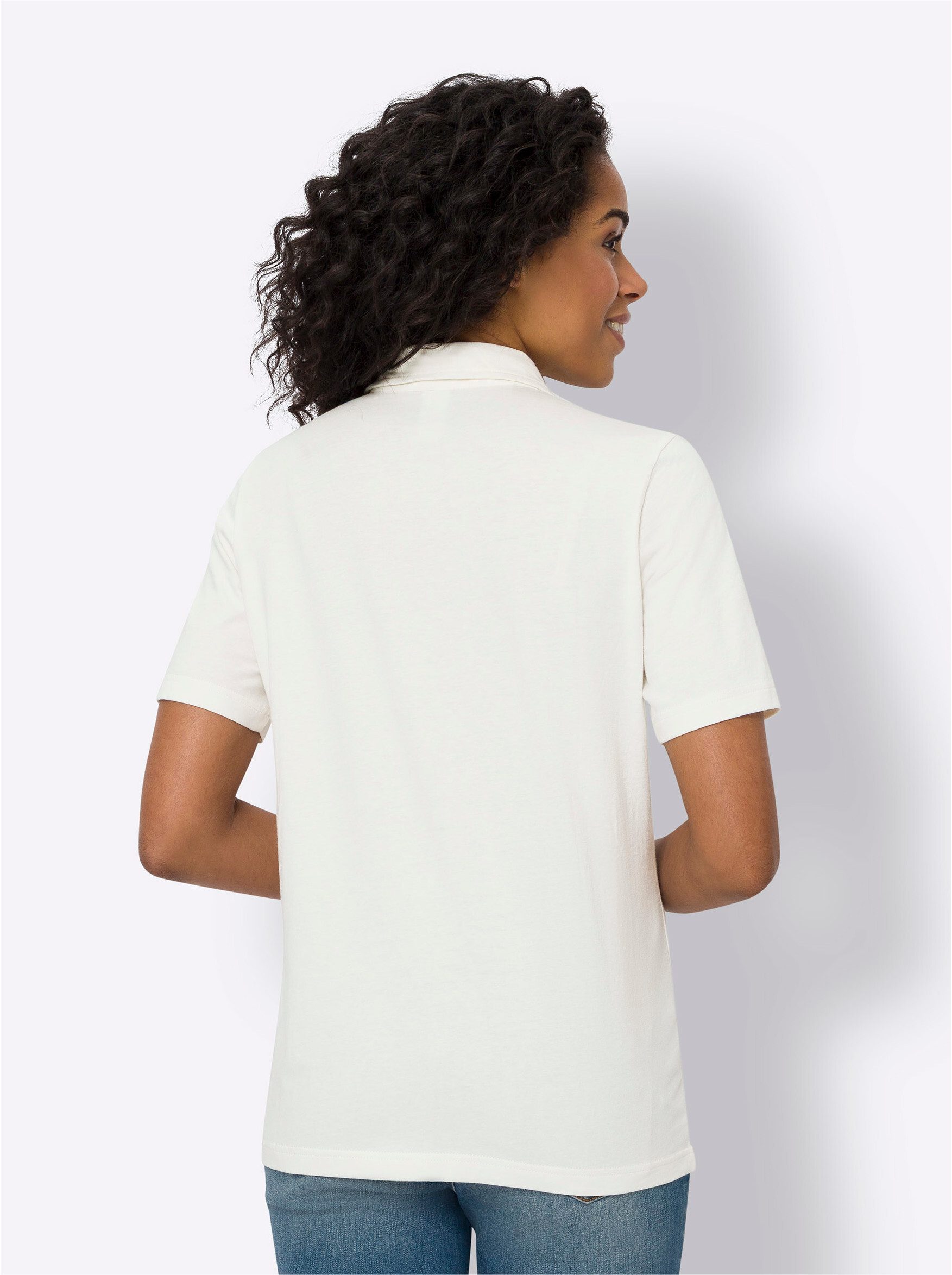 Sieh an! T-Shirt Poloshirt Kurzarm