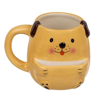 Out of the Blue Tasse Dolomite Becher / Tasse "Hund" 300ml