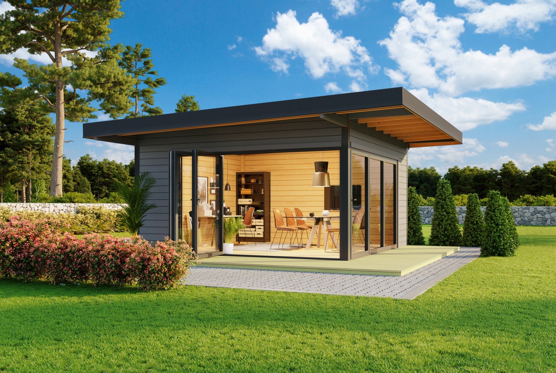 Gartenhaus Domeo 9 Holzhaus