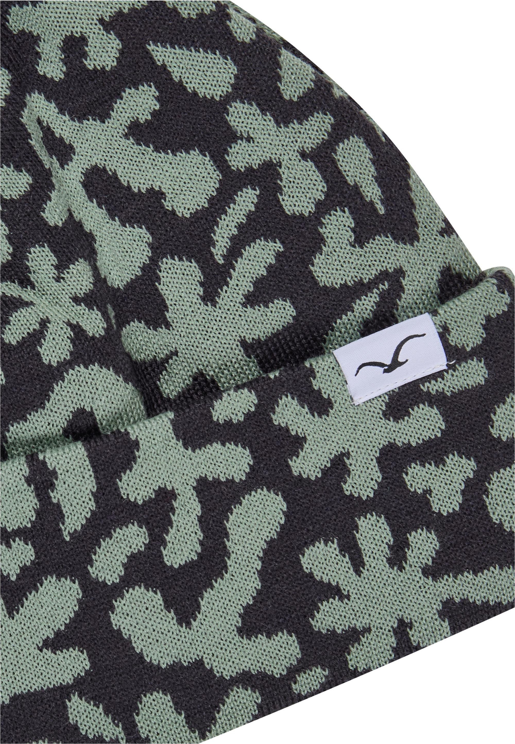 Cleptomanicx Beanie Oh! mit zweifarbigem Allover-Muster
