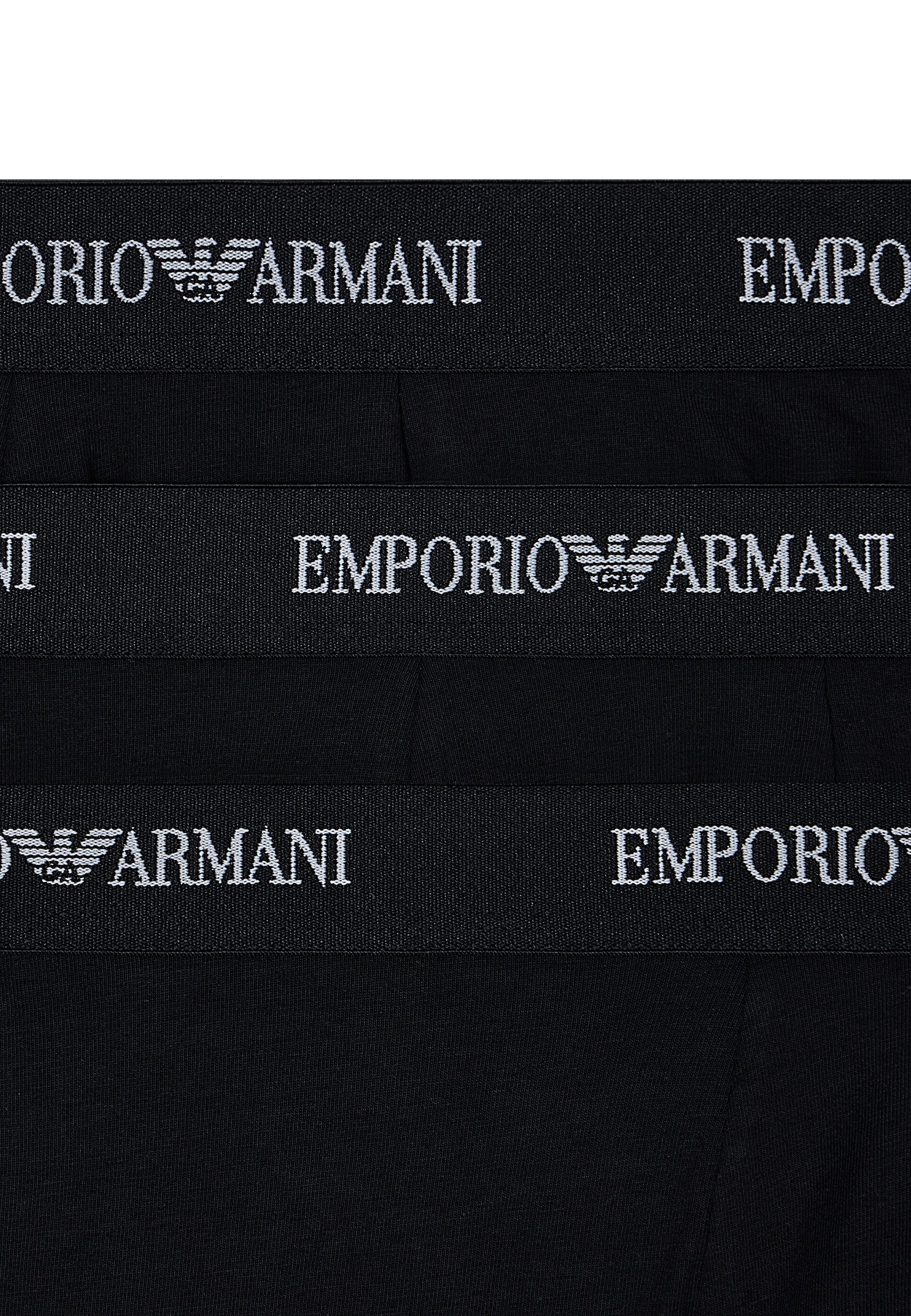 Emporio Armani Boxershorts Unterhosen 3-PACK TRUNK (3-St)