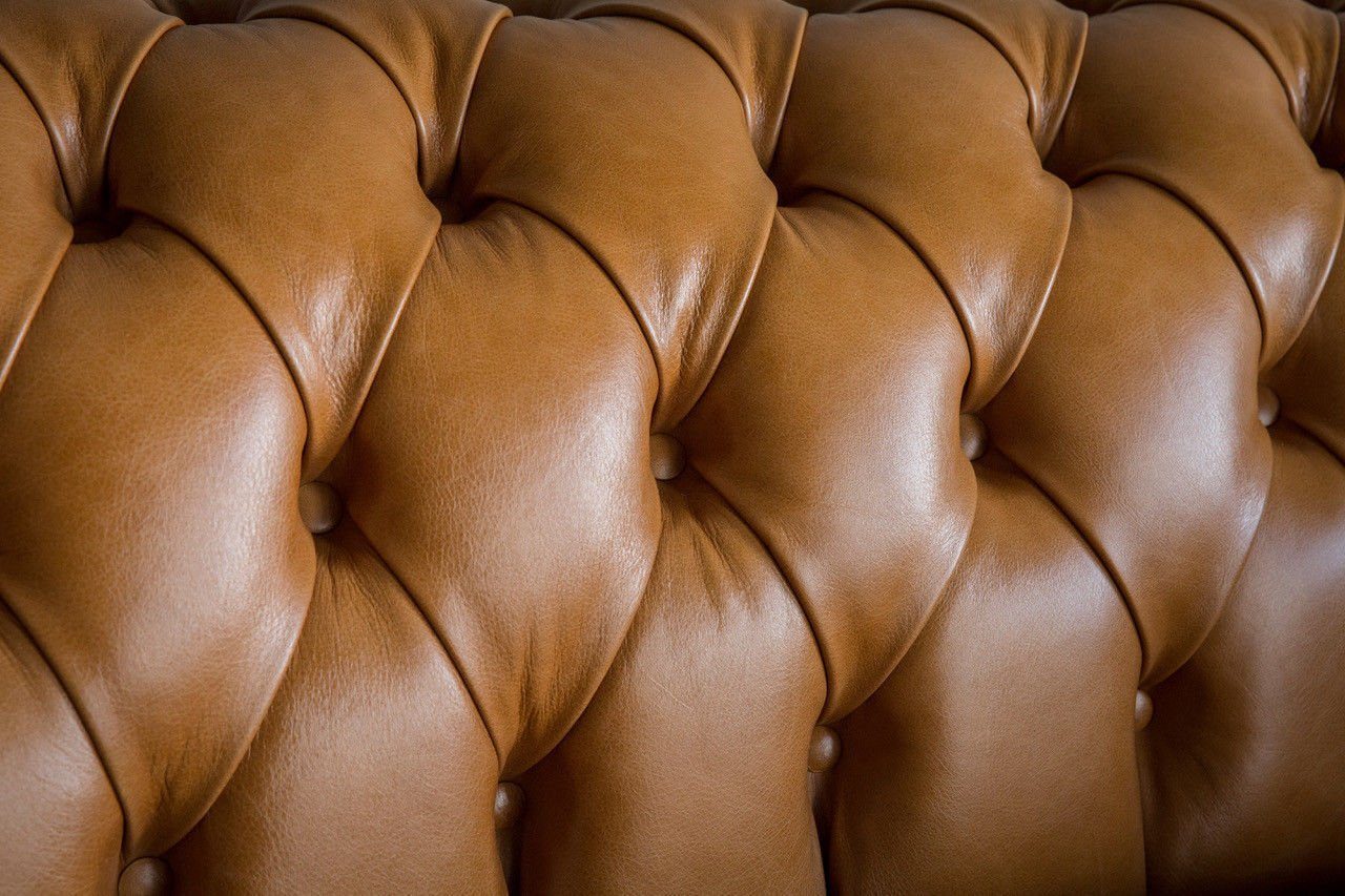 Couch Sitz Chesterfield in Chesterfield-Sofa Design Sofort, Garnitur 100% JVmoebel Luxus Leder Made Europe Sofa