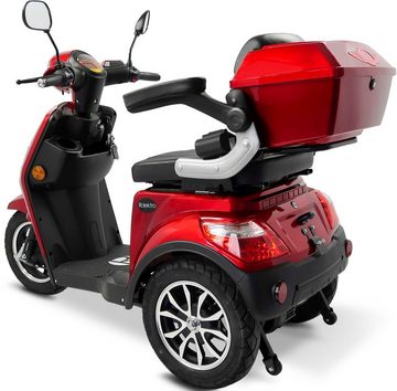 Rolektro Elektromobil Rolektro E-Trike 15 V.3 Lithium, 1000 W, 15 km/h, (mit Topcase)