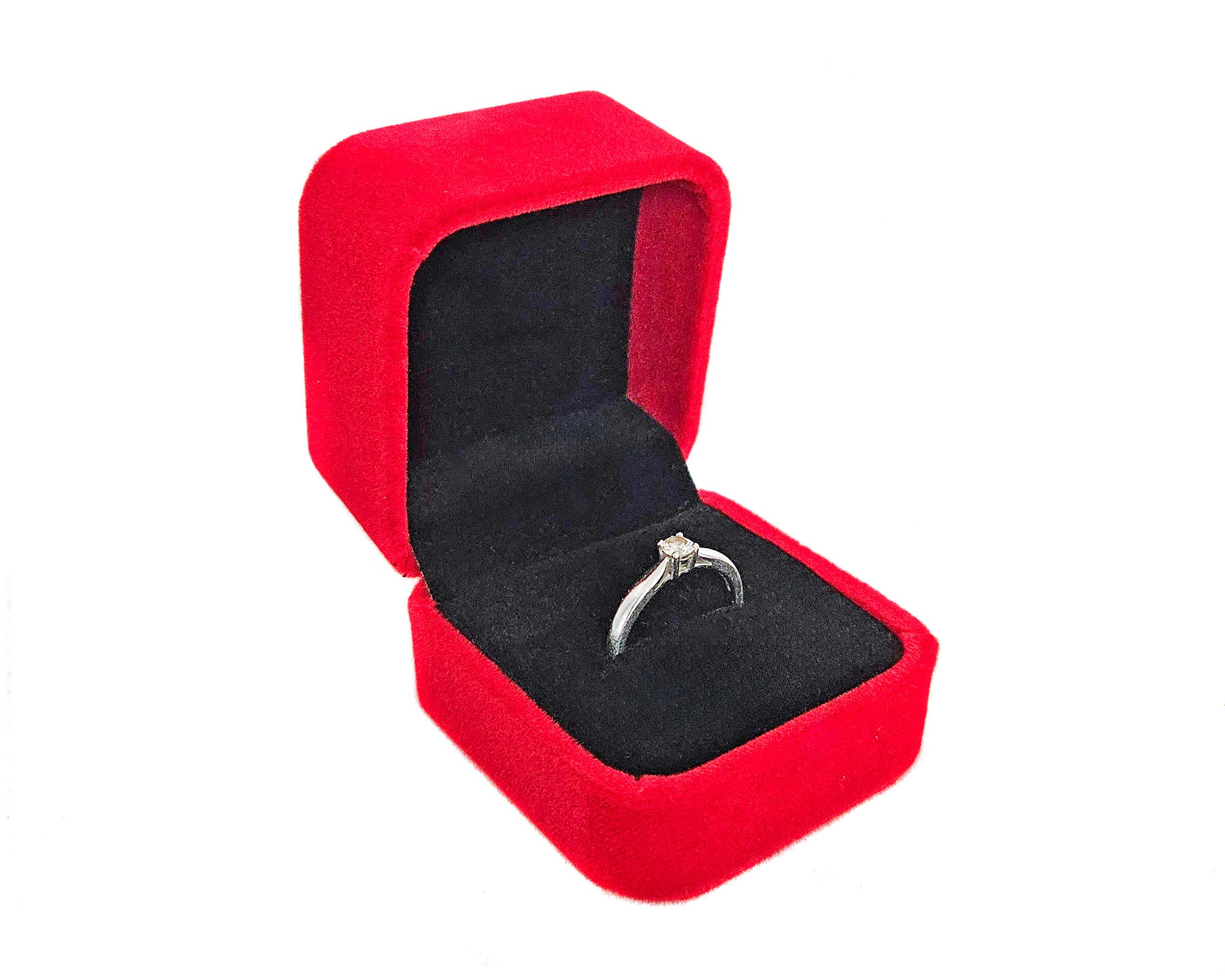 Yudu Aufbewahrungsbox Schmuckschachtel Ringetuis Ringbox Verpackung Geschenkbox
