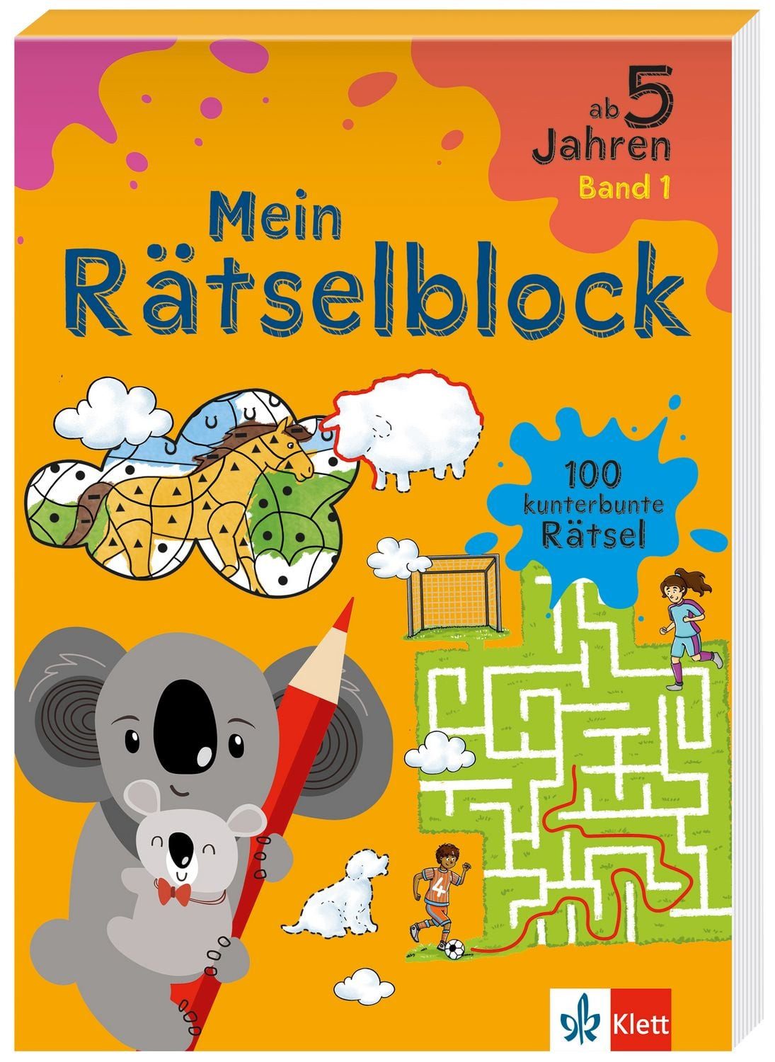 Klett Mein Rätselblock ab 5 Jahren Band 1 / diverse