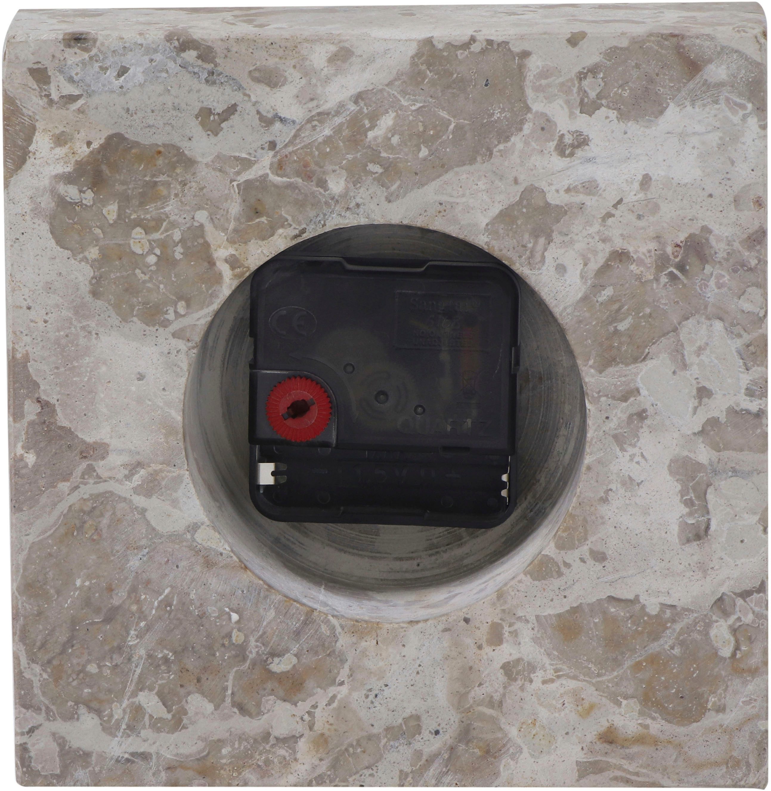 MIRRORS AND MORE Tischuhr KRONO Tischuhr in Marmor Optik