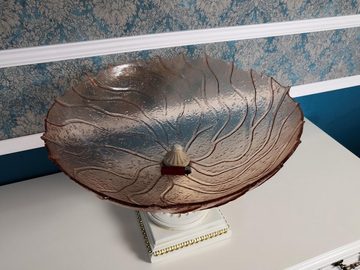 JVmoebel Skulptur Schale Design XXL Obst Schalen Dekoration Vase Klassischer Kübel Tisch