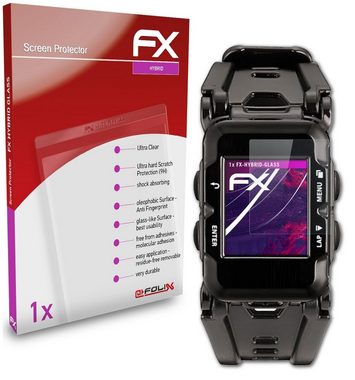 atFoliX Schutzfolie Panzerglasfolie für Lezyne Micro C GPS Watch, Ultradünn und superhart
