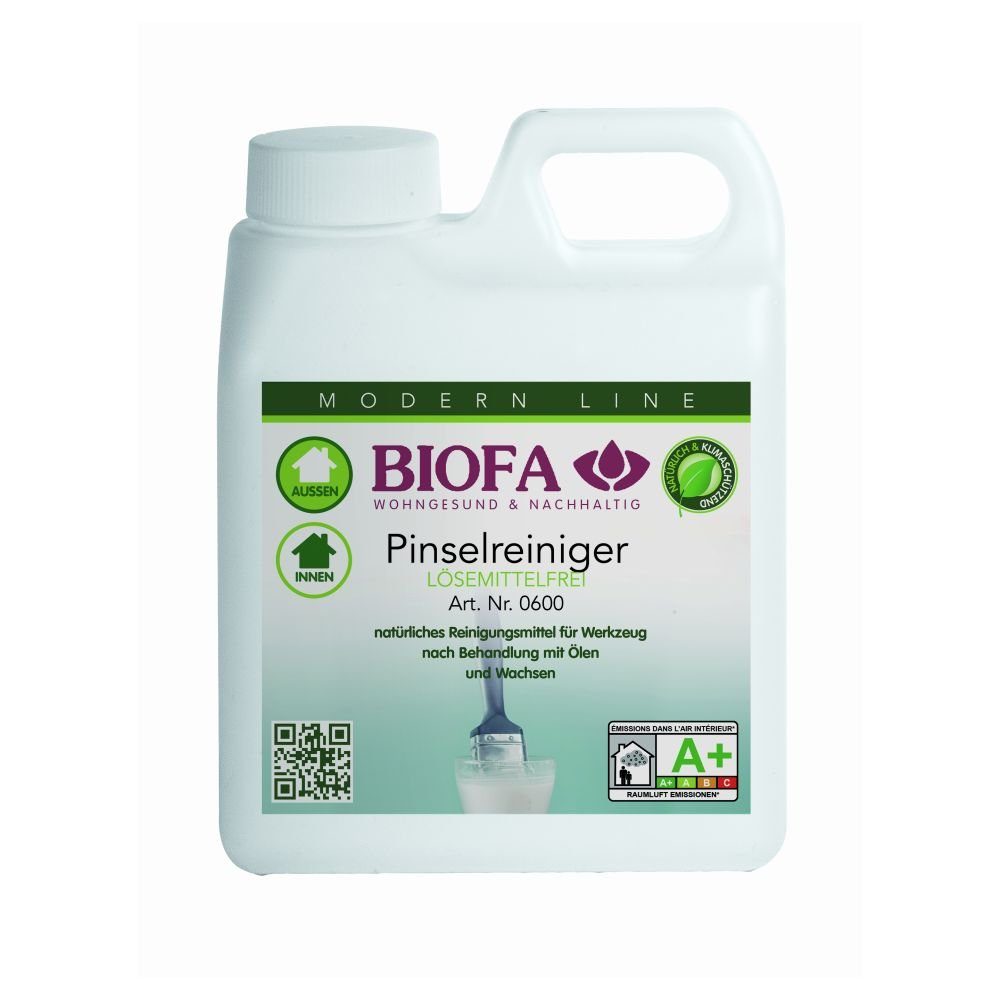 Biofa Pinselreiniger, lösemittelfrei (1 Liter) Pinselseife