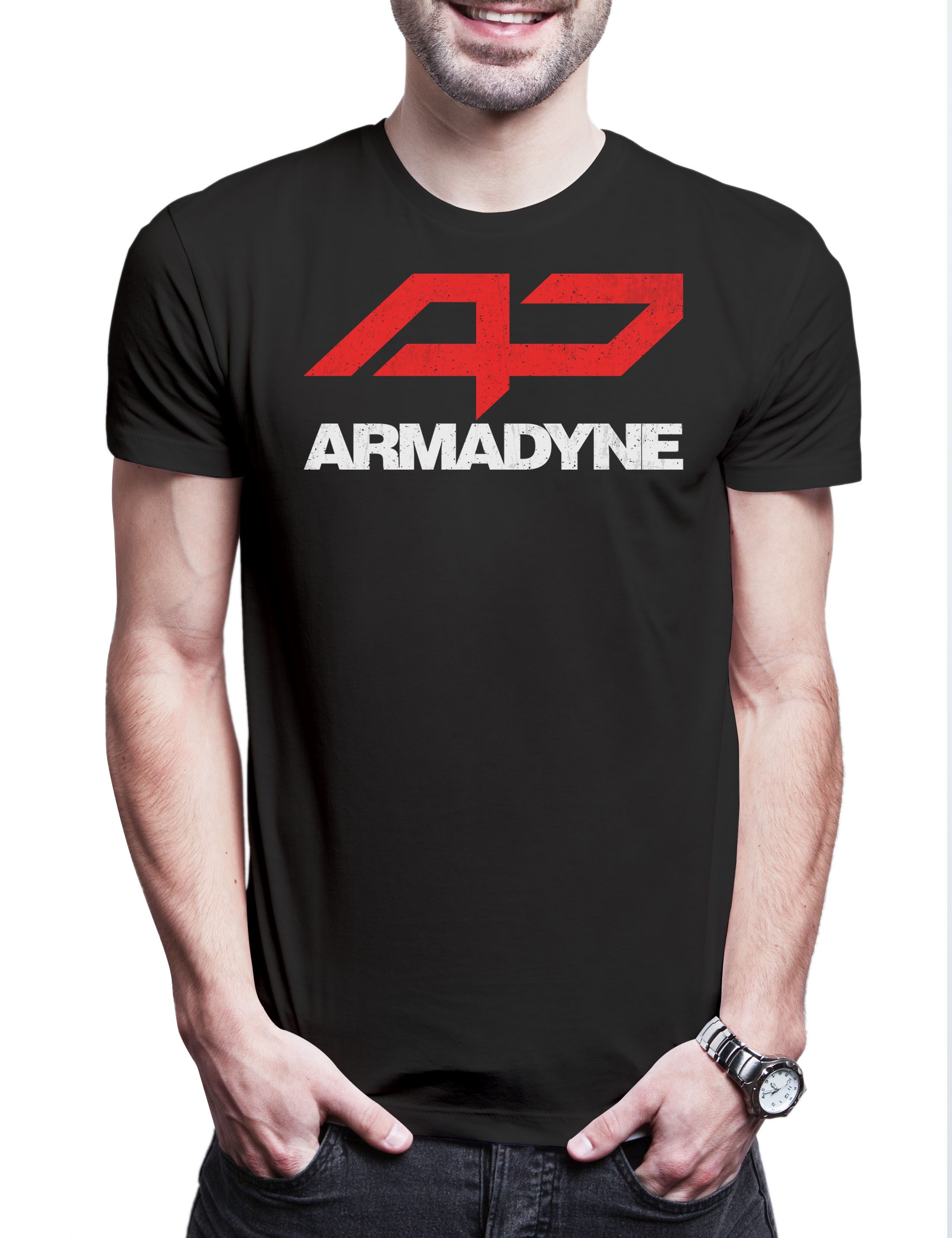 Print-Shirt Armadyne Herren T-Shirt Logo Symbol Elysium Sci-Fi Show Series Drama